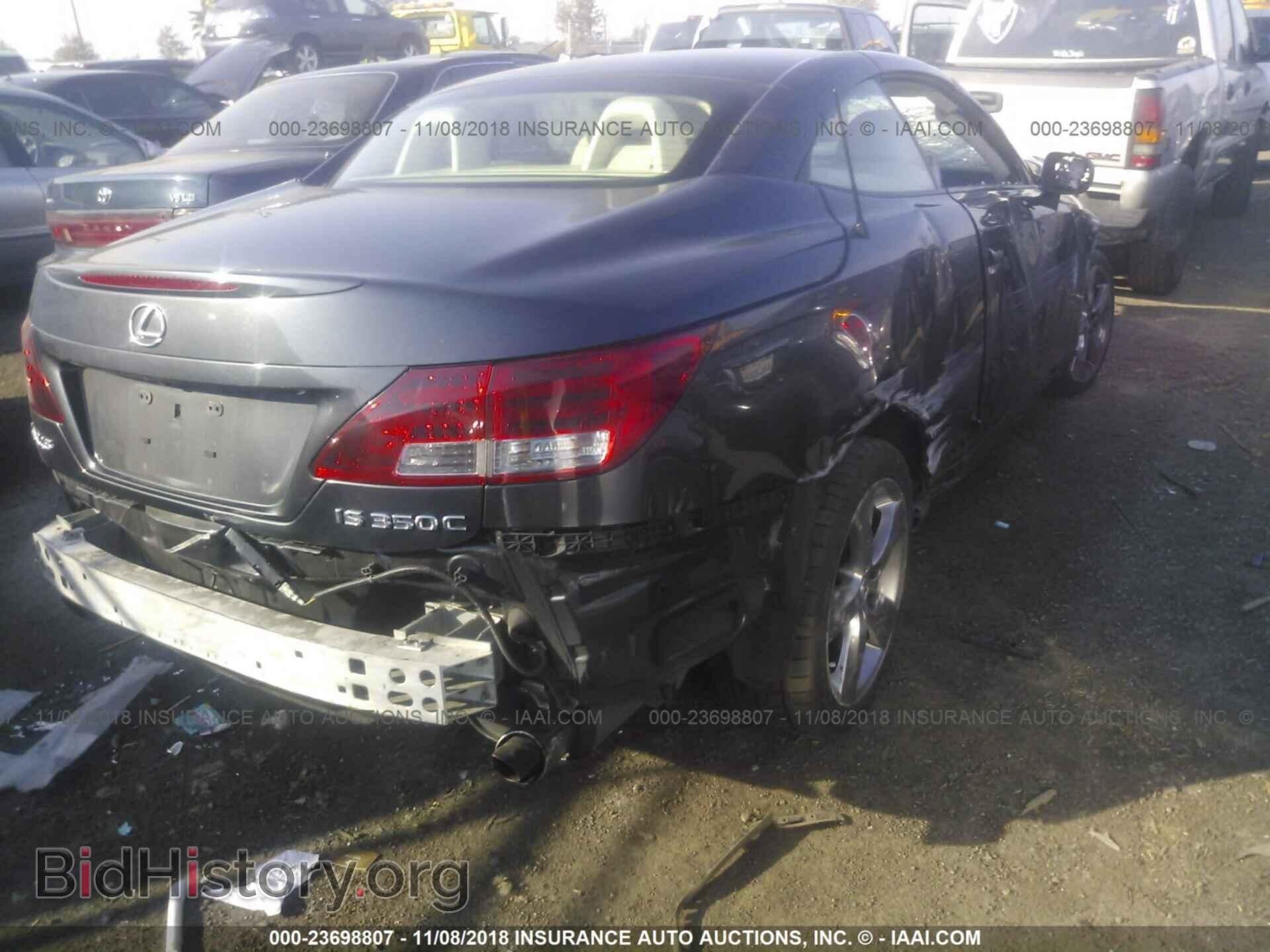 2010 LEXUS IS - VIN: JTHFE2C20A2503259 - Photo 4