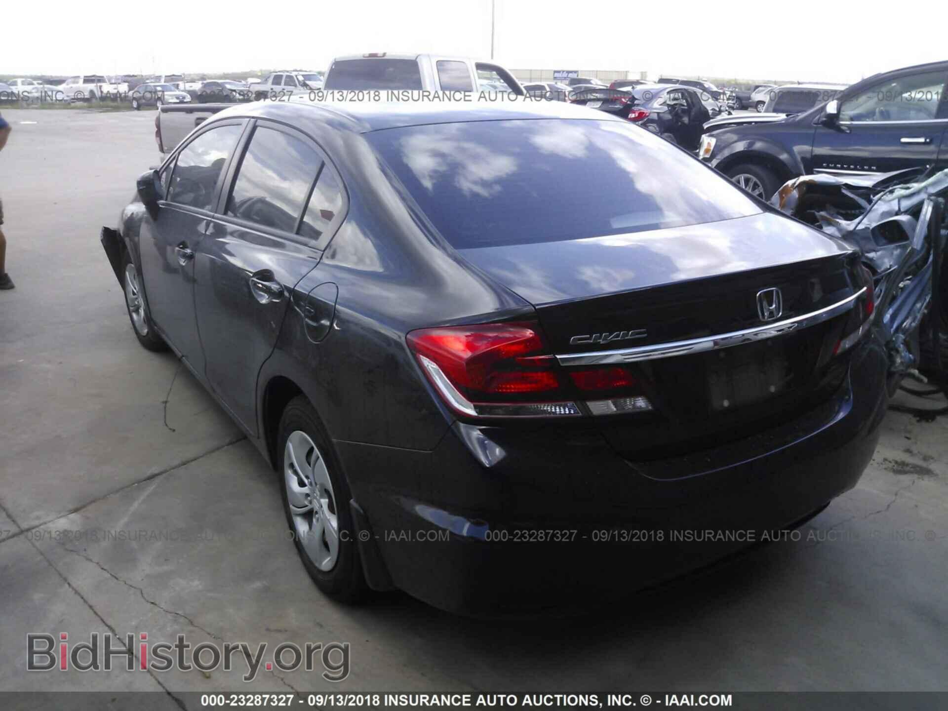 2014 HONDA CIVIC - VIN: 19XFB2F54EE023458 - Фото 3