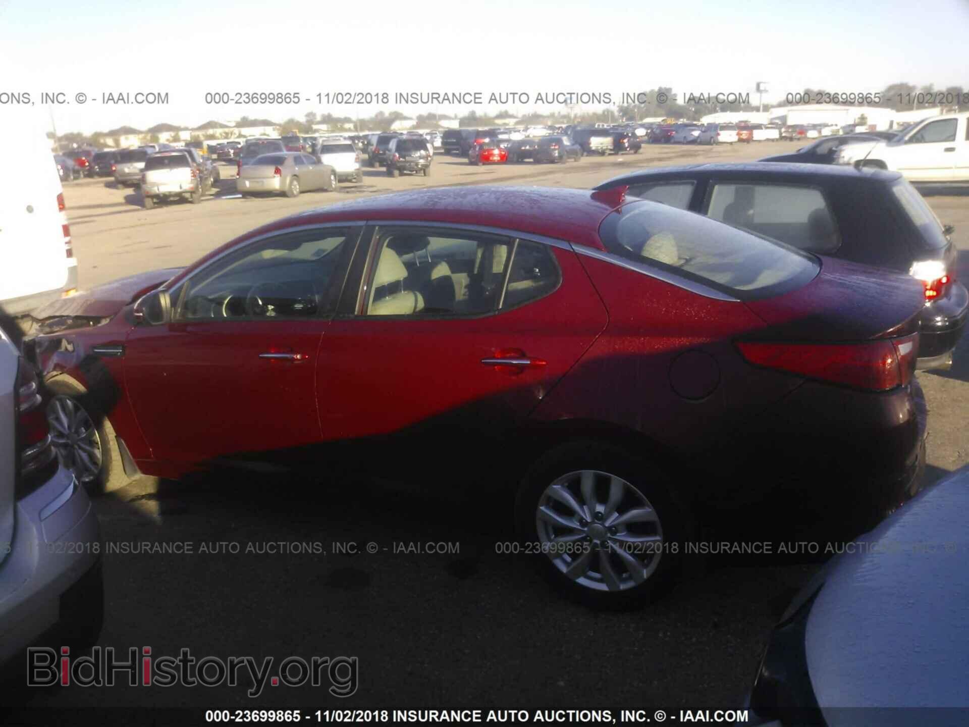 2014 Kia Optima - VIN: 5XXGN4A71EG329492 - Фото 3