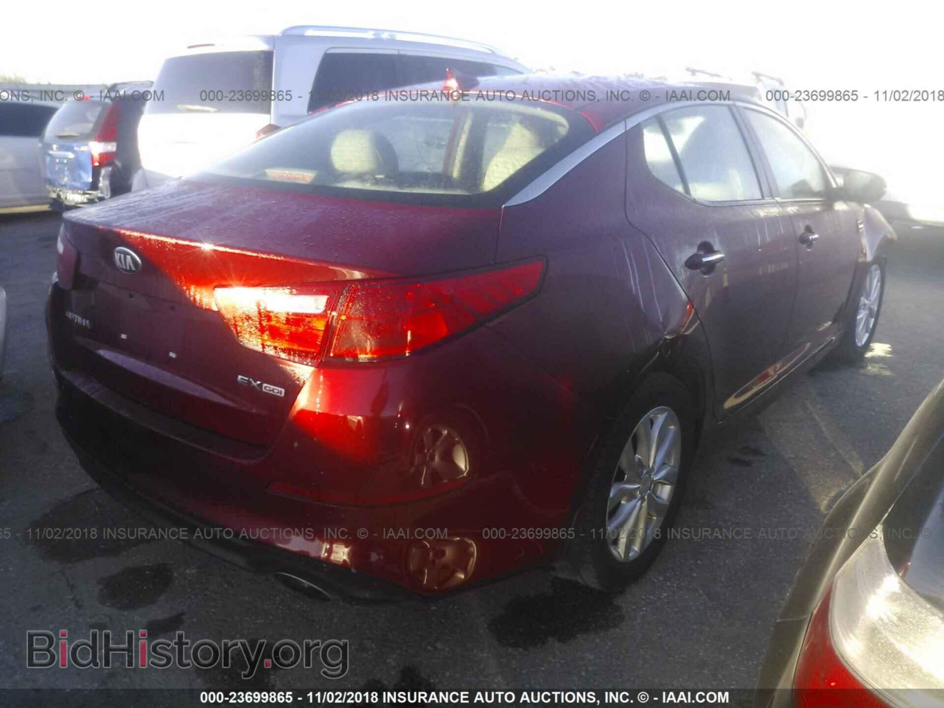 2014 Kia Optima - VIN: 5XXGN4A71EG329492 - Фото 4