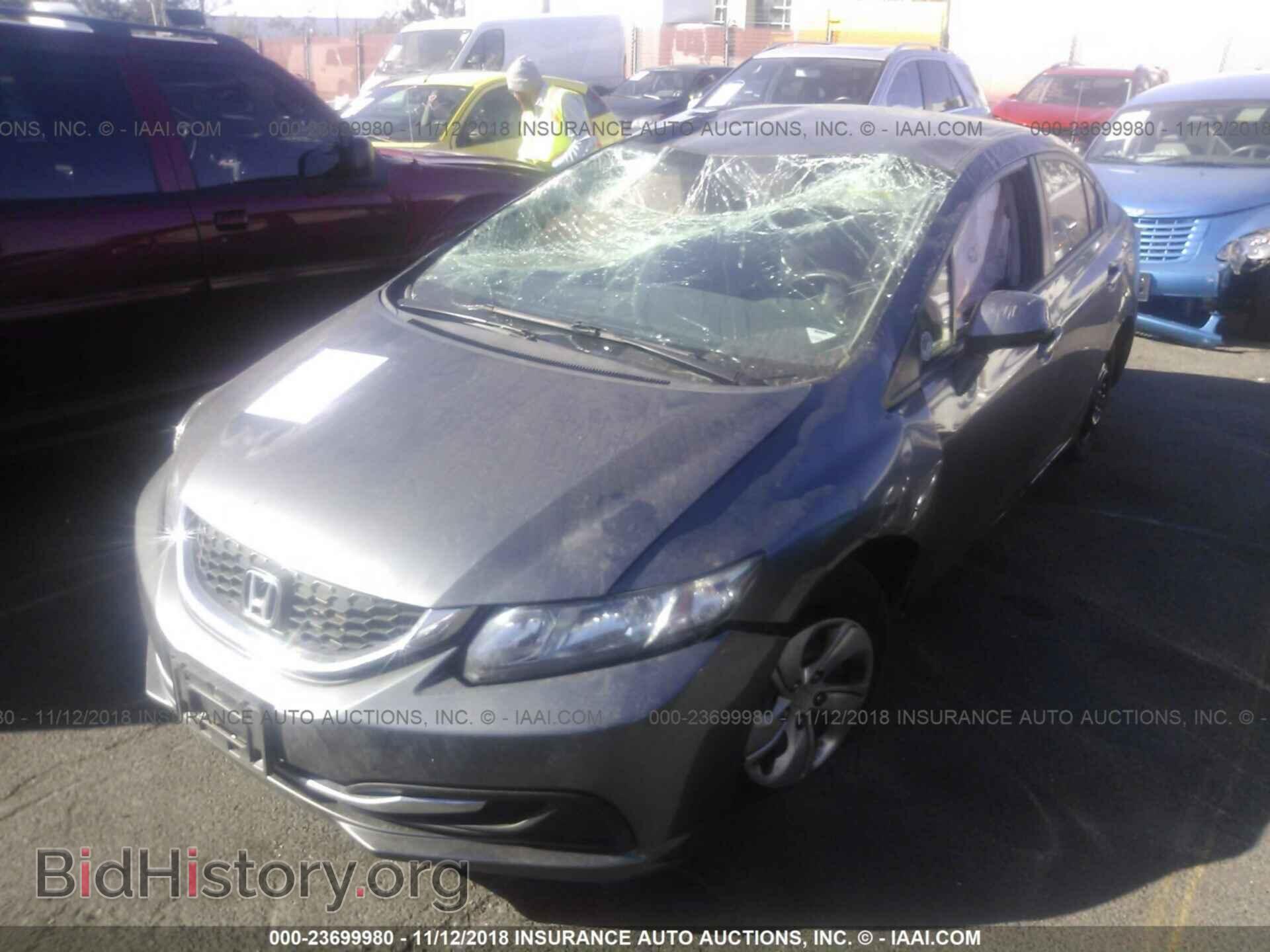 2013 Honda Civic - VIN: 19XFB2F52DE294405 - Фото 2