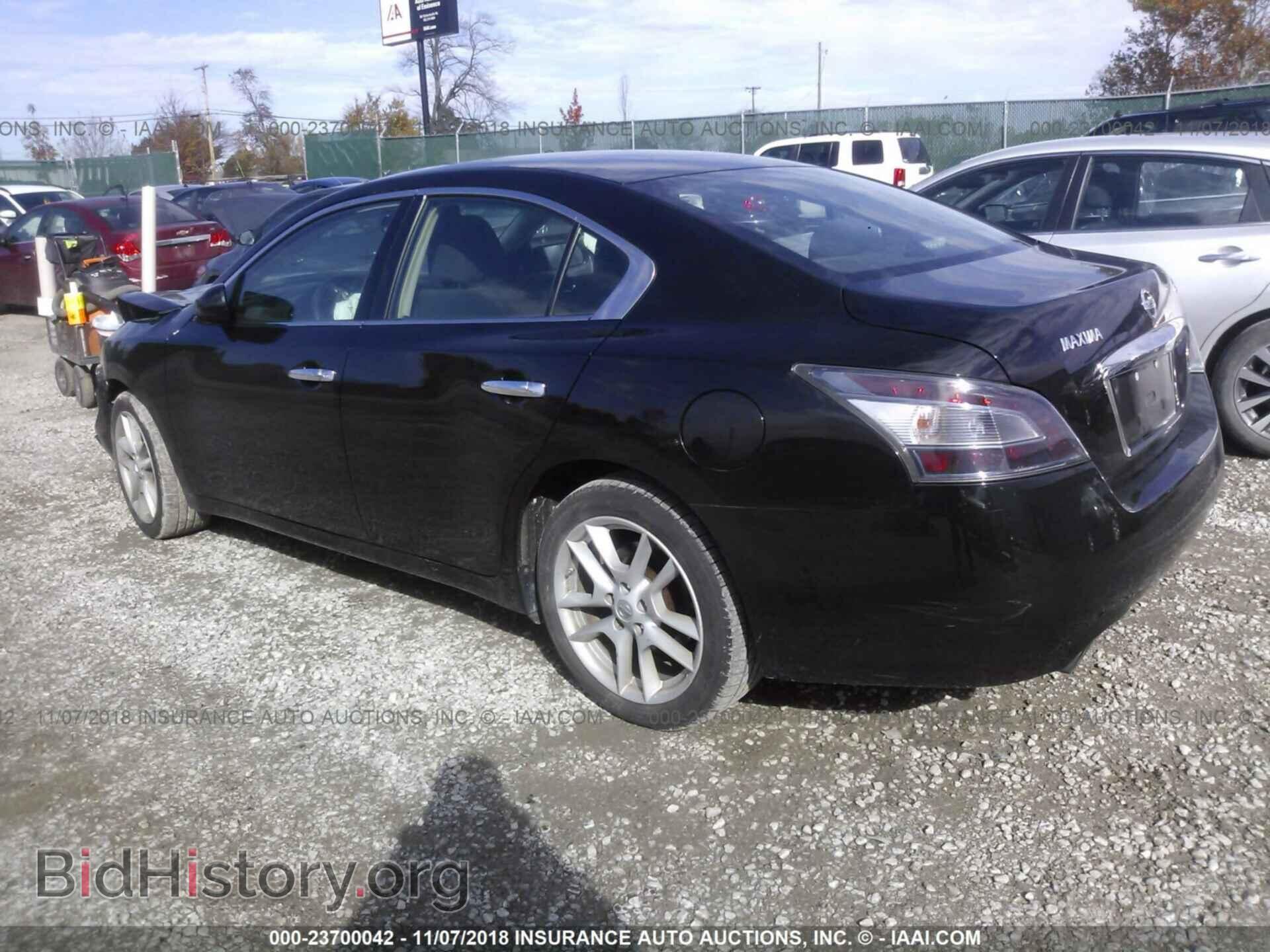 2014 Nissan Maxima - VIN: 1N4AA5AP4EC483711 - Фото 3