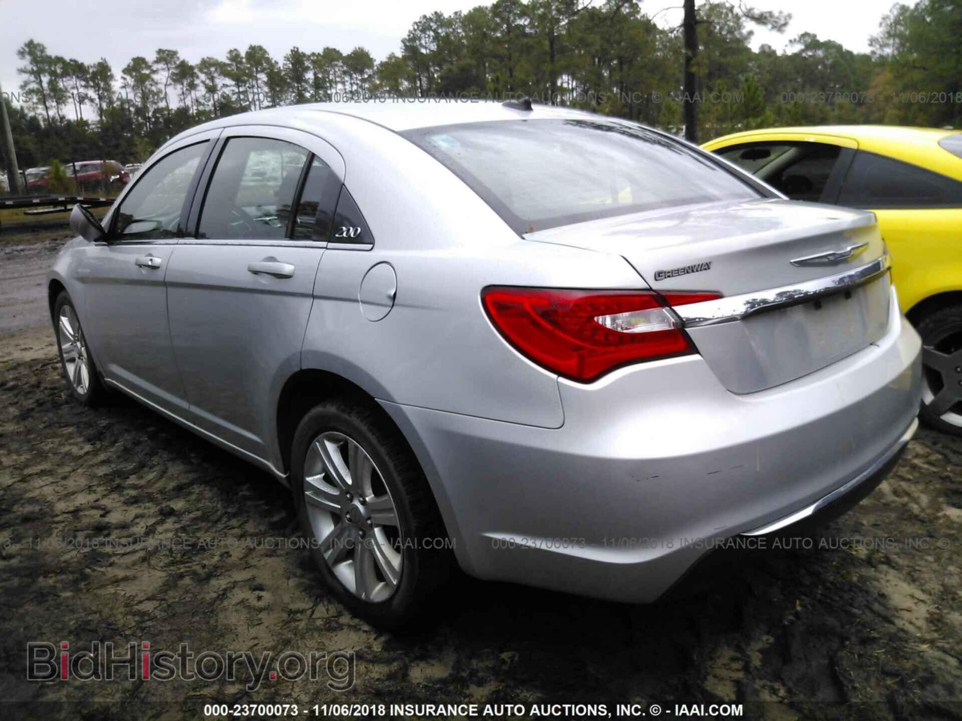 2012 Chrysler 200 - VIN: 1C3CCBBB1CN226543 - Фото 3