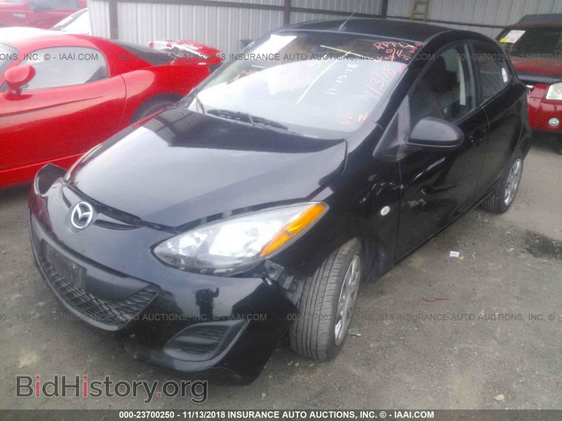2011 MAZDA MAZDA2 - VIN: JM1DE1HZ5B0120651 - Фото 2