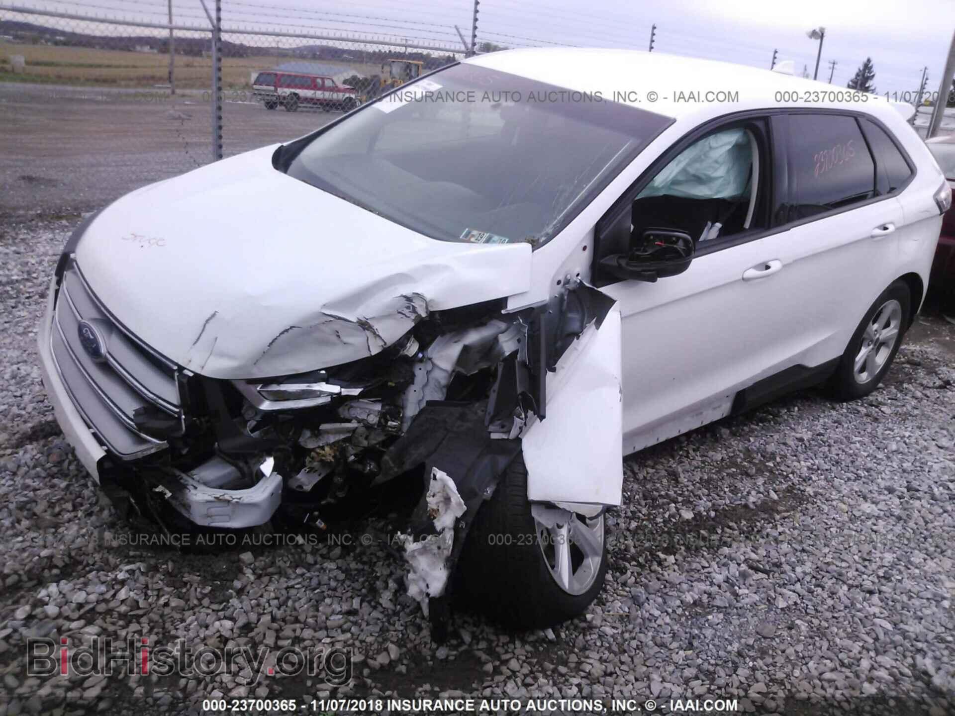 2016 Ford Edge - VIN: 2FMPK3G99GBB30197 - Фото 2