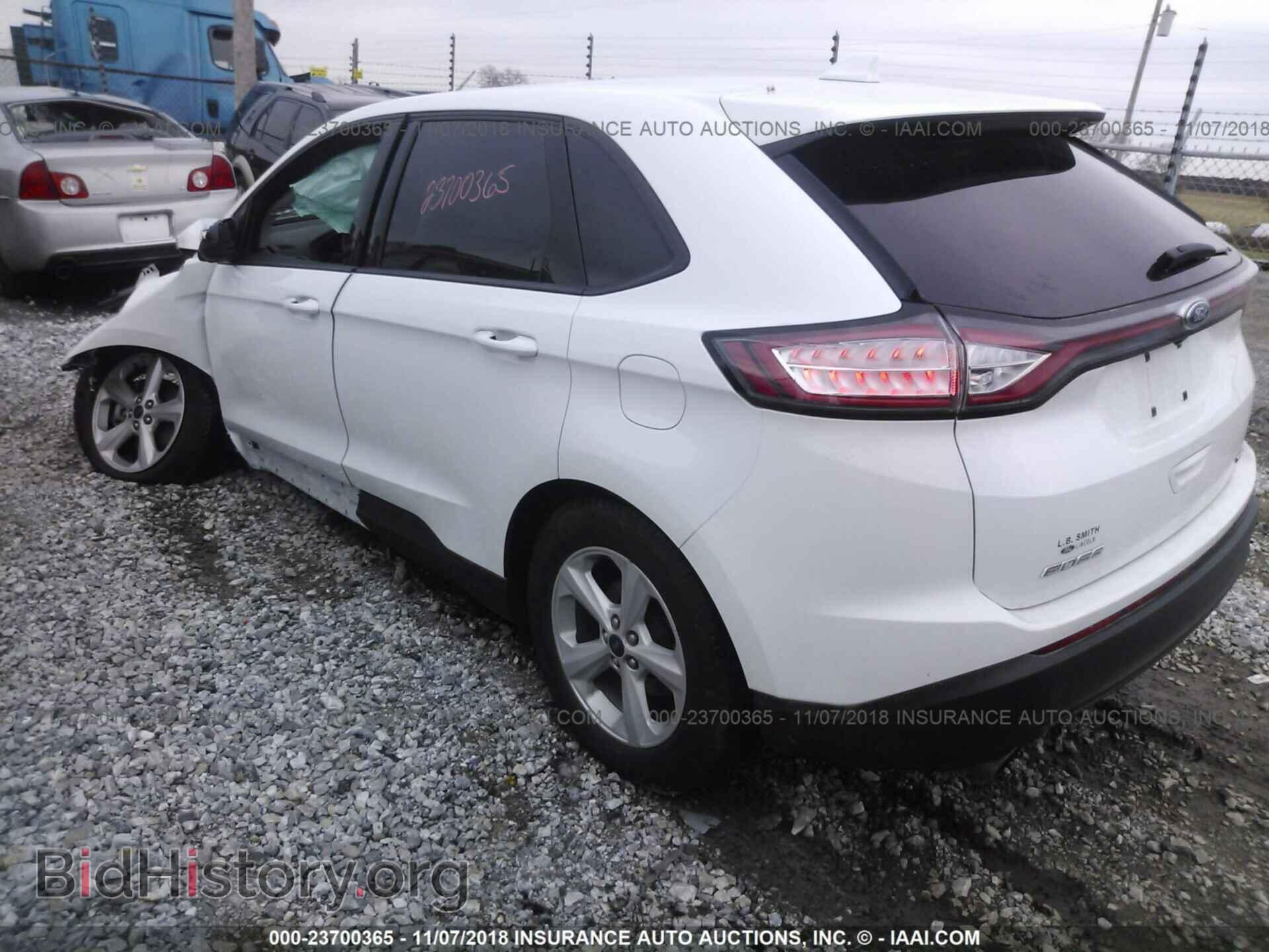 2016 Ford Edge - VIN: 2FMPK3G99GBB30197 - Фото 3