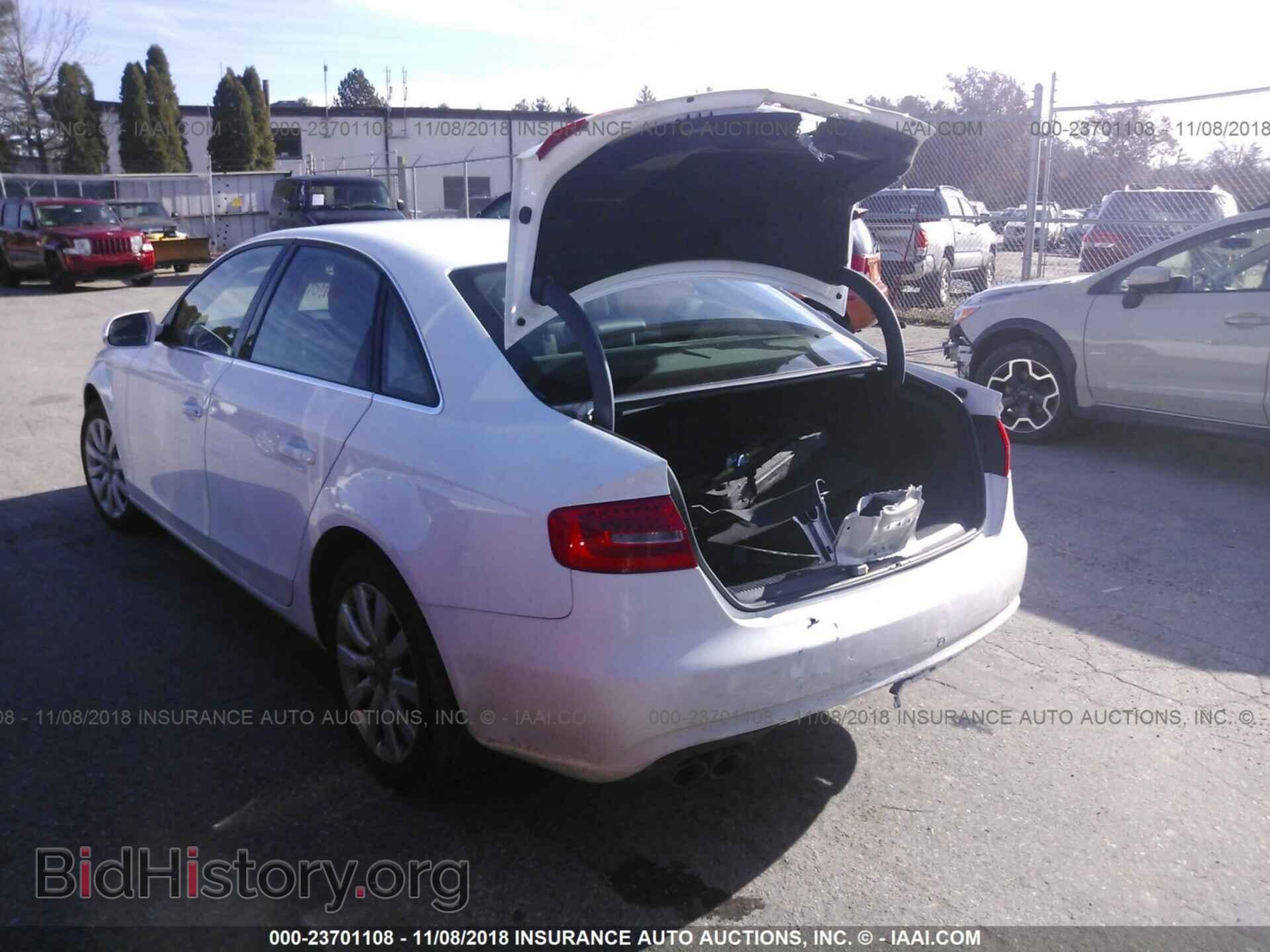 2013 AUDI A4 - VIN: WAUBFAFL9DN016380 - Photo 3