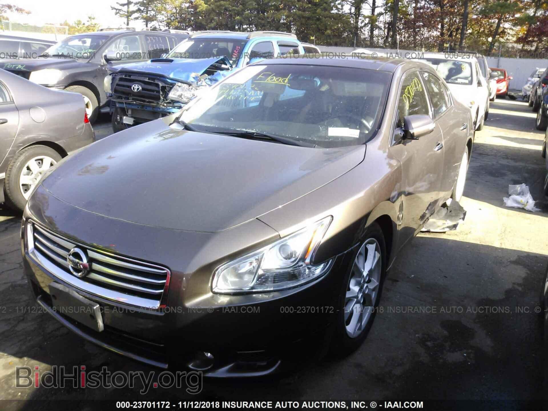 2014 Nissan Maxima - VIN: 1N4AA5AP5EC461992 - Фото 2