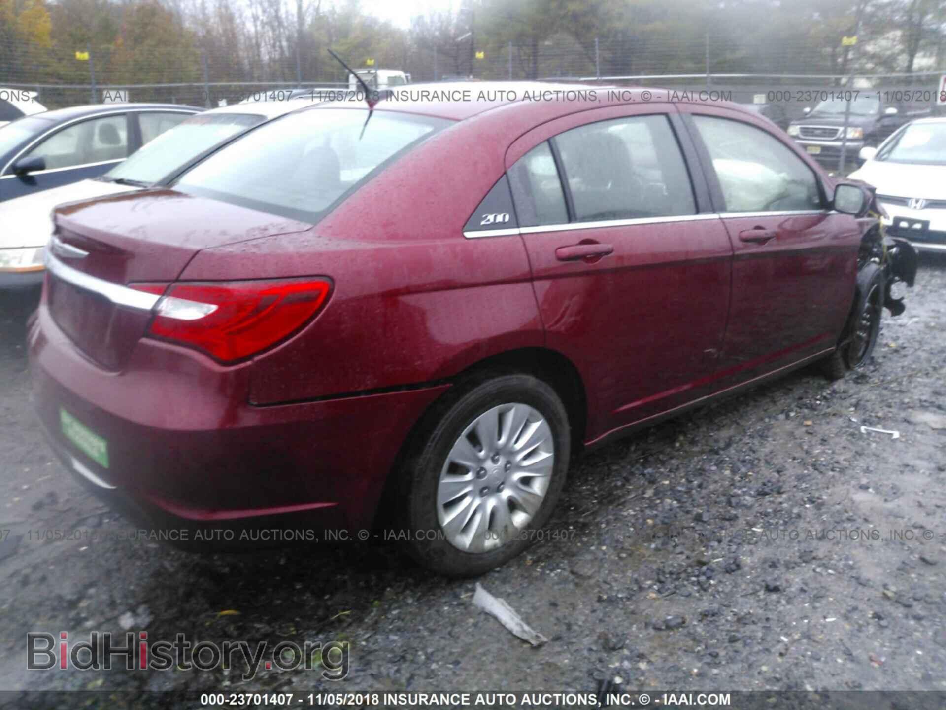 2013 CHRYSLER 200 - VIN: 1C3CCBAB0DN733436 - Фото 4