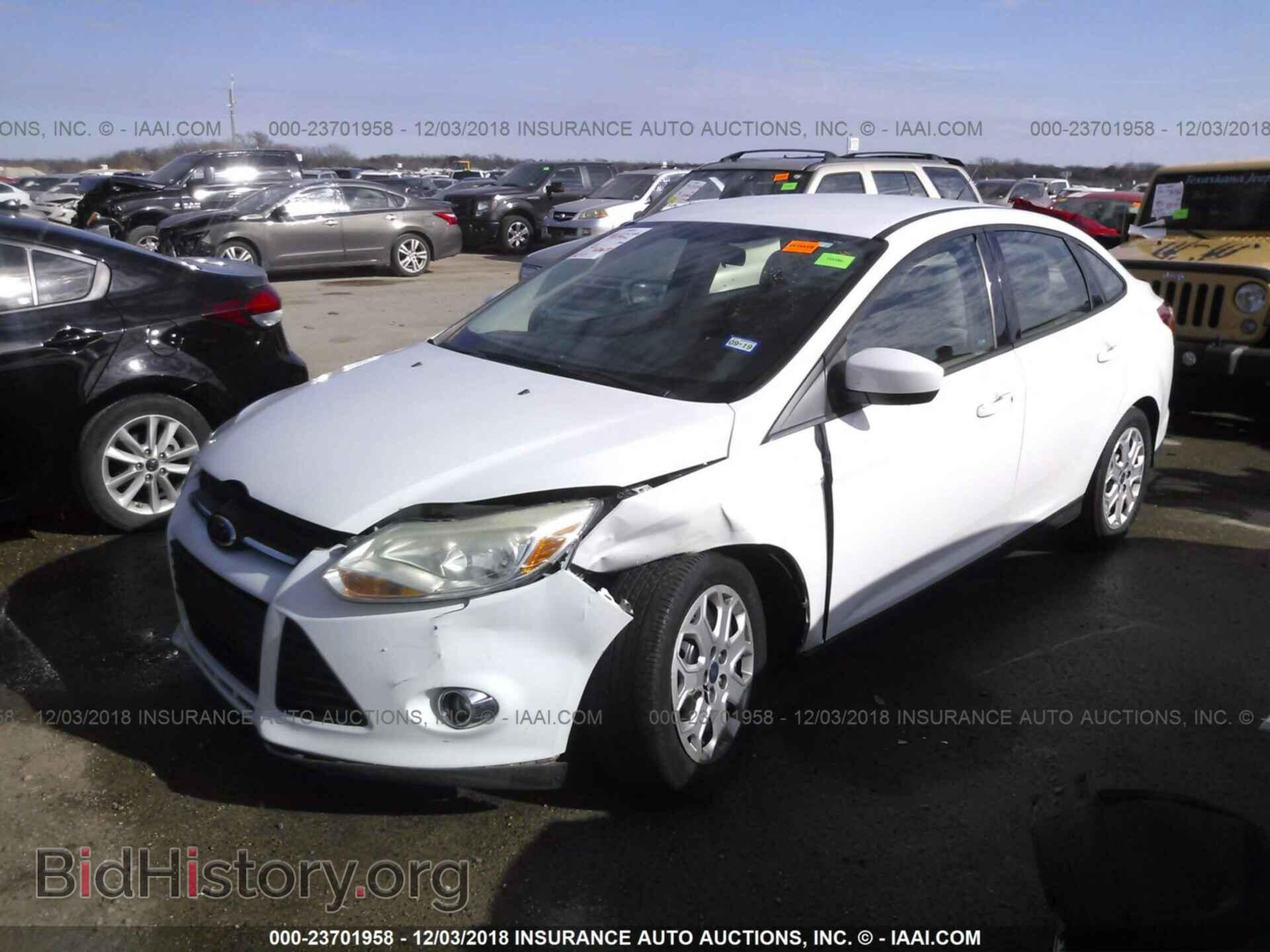 2012 FORD FOCUS - VIN: 1FAHP3F23CL396717 - Фото 2