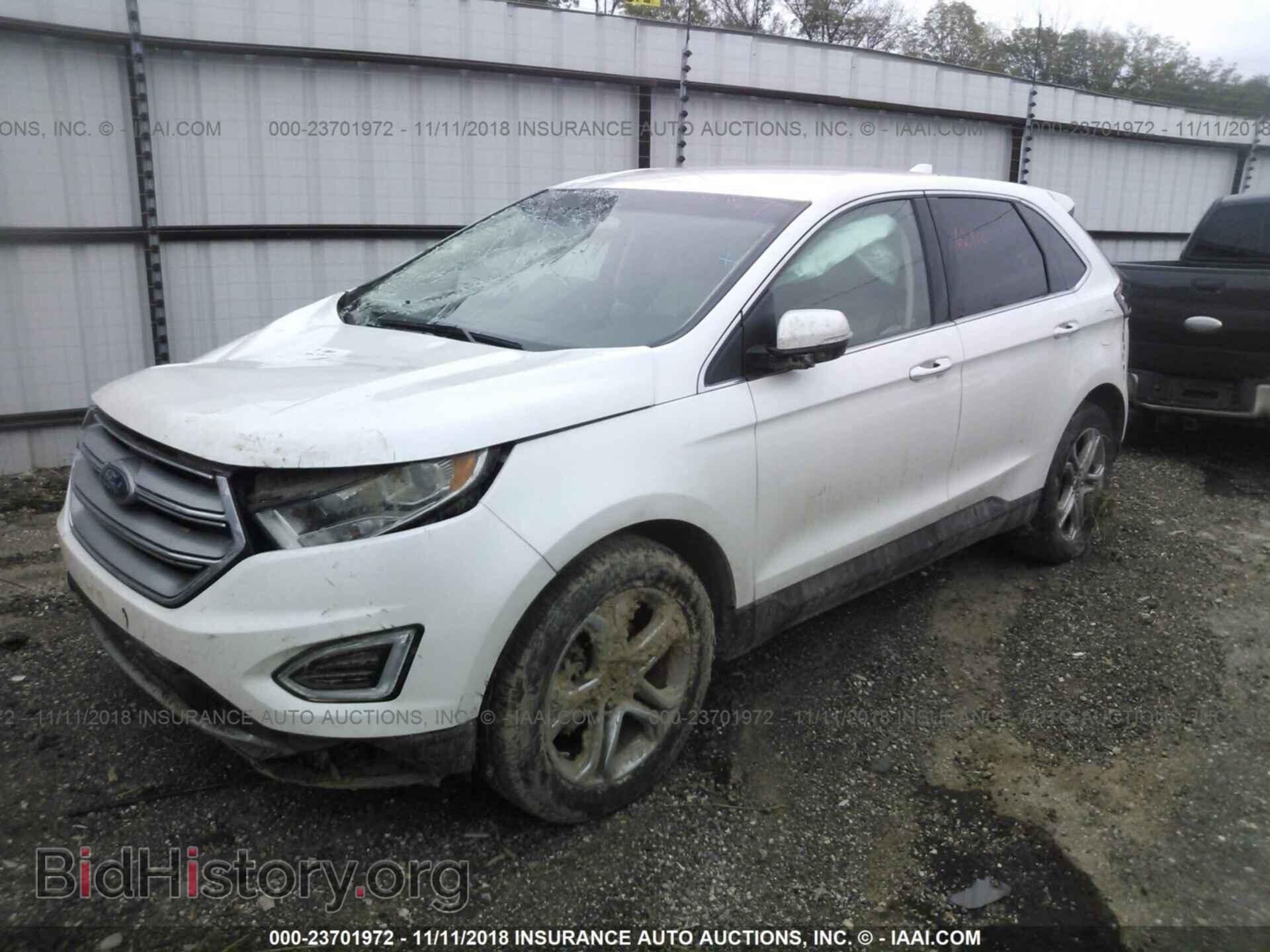 2016 FORD EDGE - VIN: 2FMPK3K98GBB21644 - Фото 2