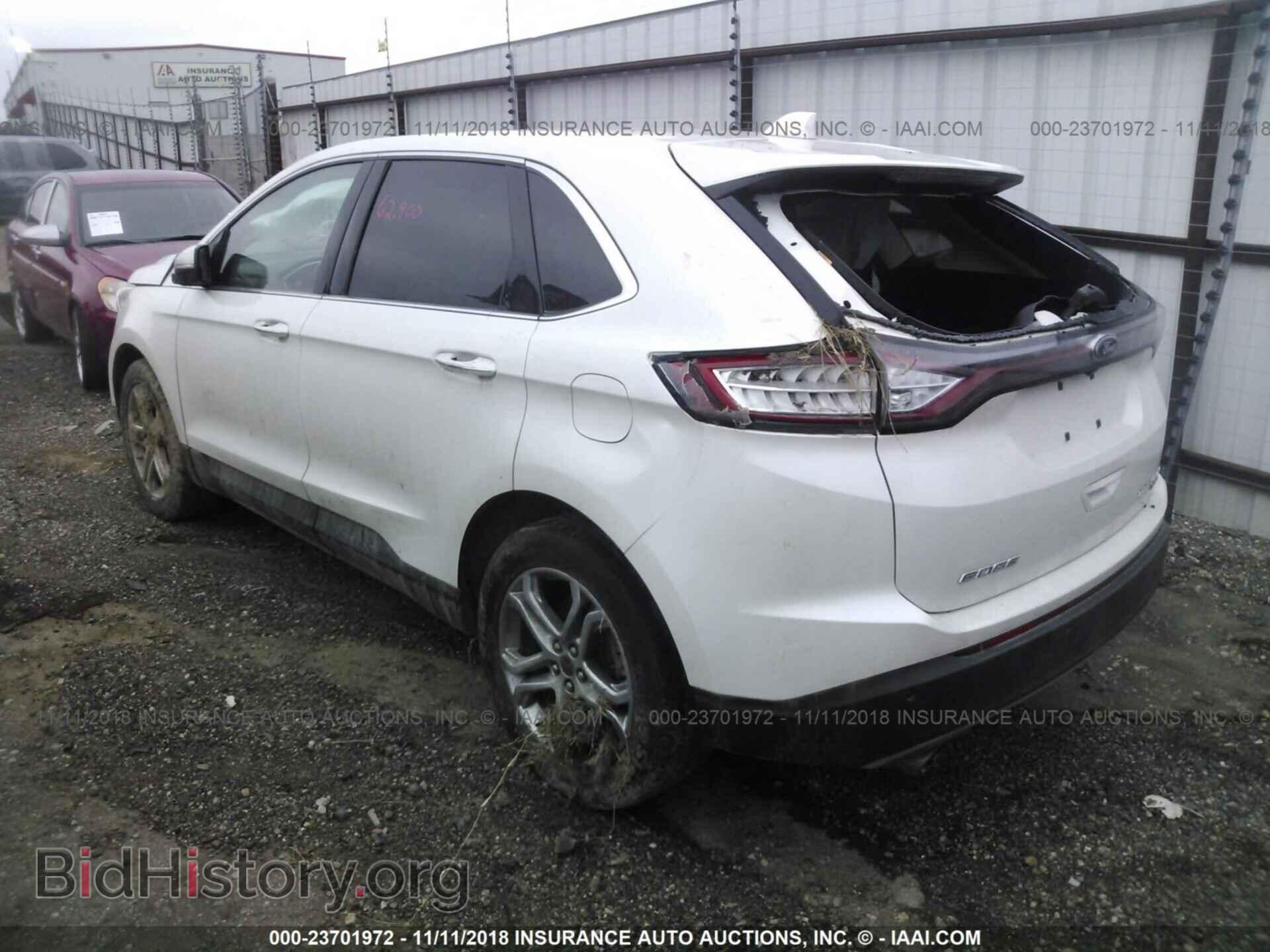2016 FORD EDGE - VIN: 2FMPK3K98GBB21644 - Фото 3