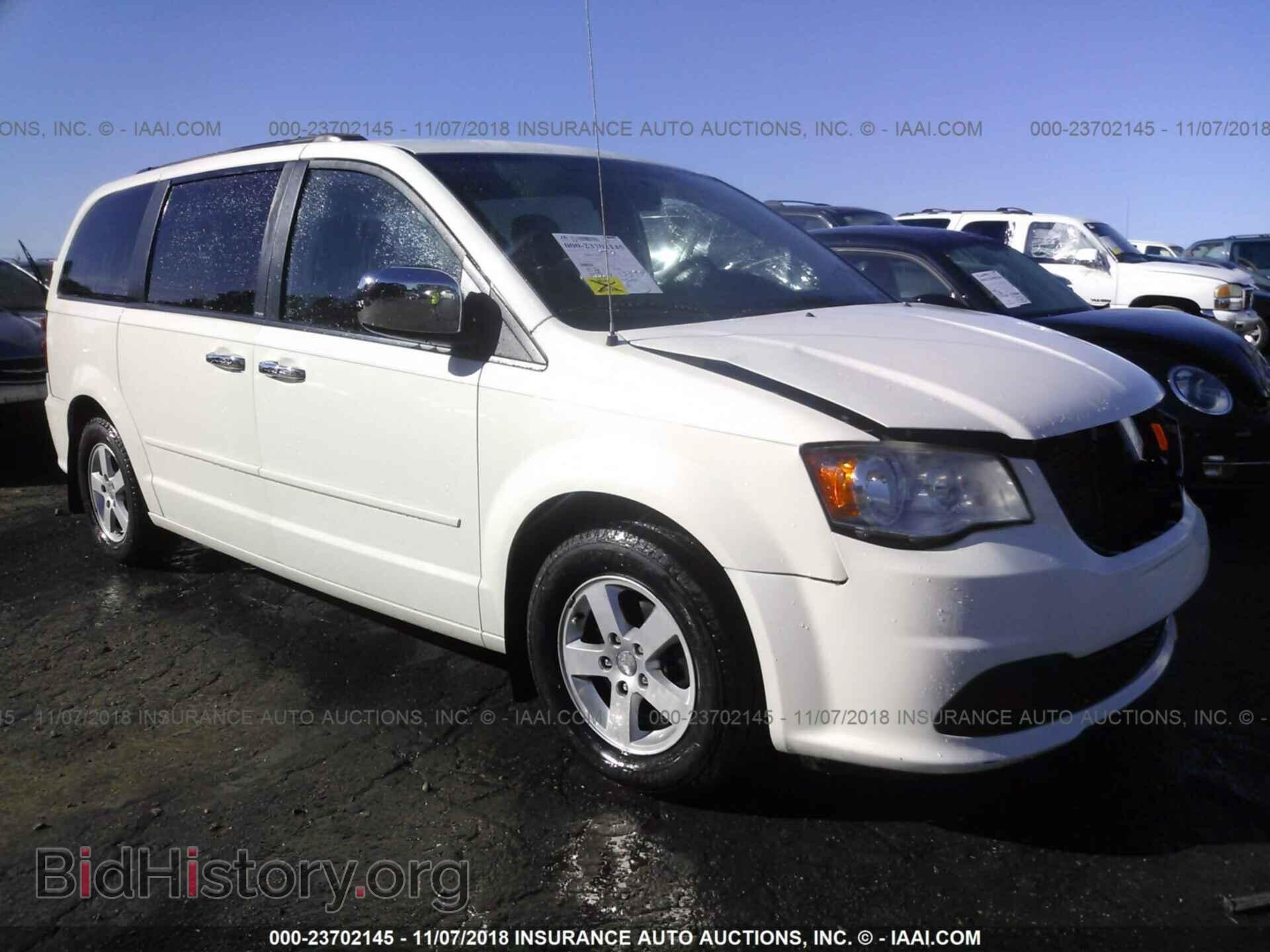 Photo 2C4RDGCG1DR575863 - DODGE GRAND CARAVAN 2013