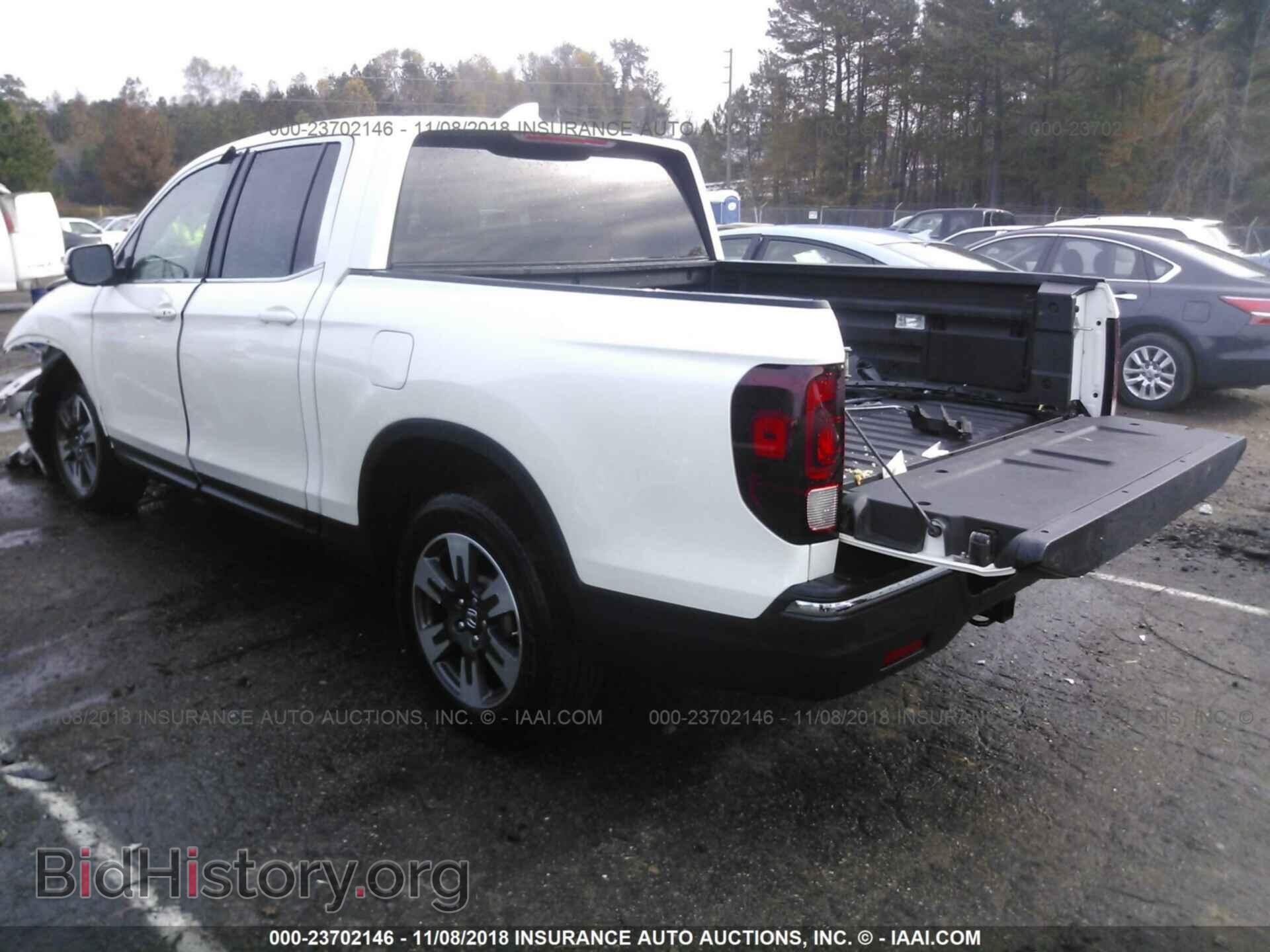 2017 HONDA RIDGELINE - VIN: 5FPYK2F63HB004701 - Фото 3