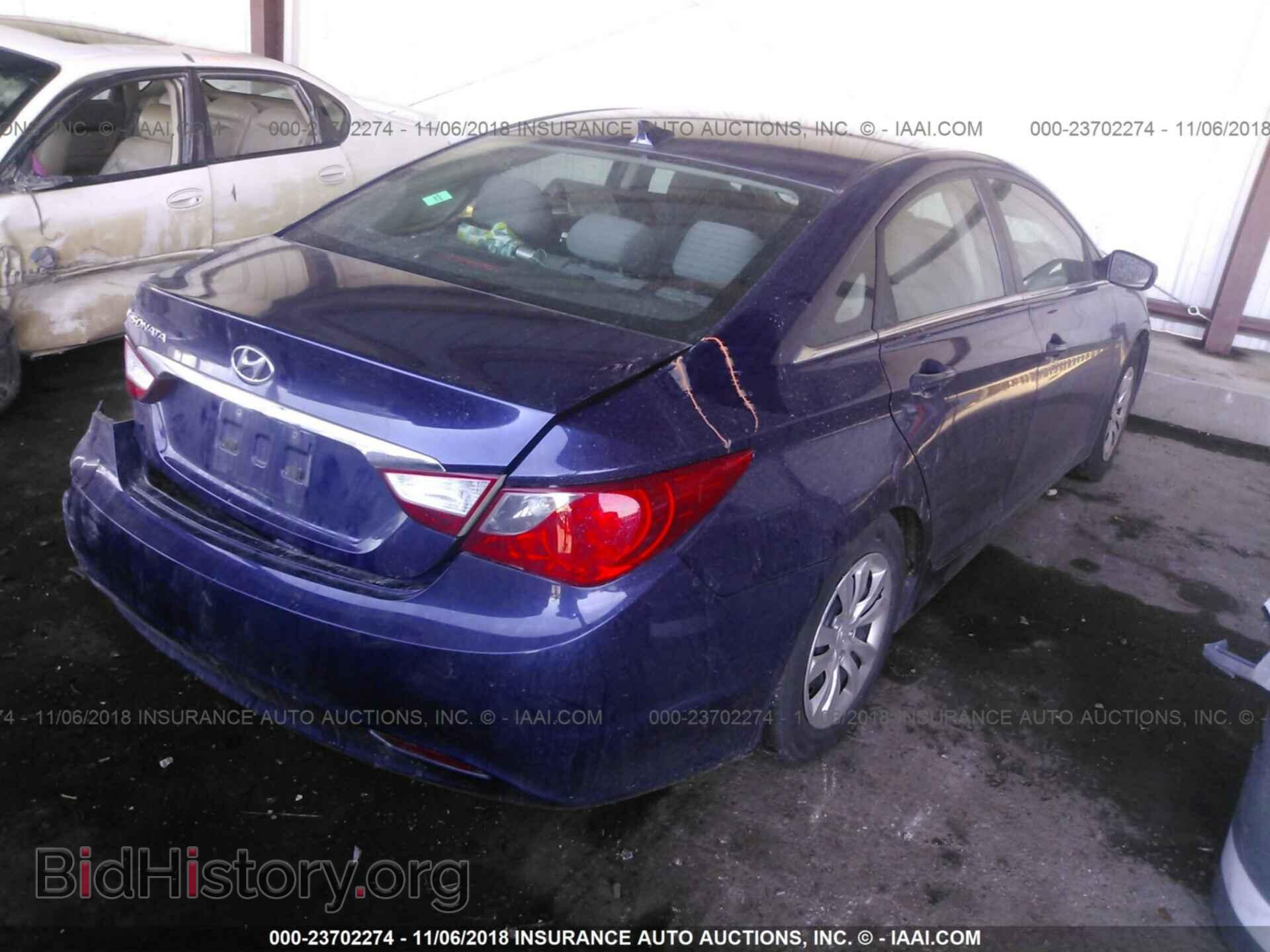 2012 HYUNDAI SONATA - VIN: 5NPEB4AC7CH432964 - Фото 4