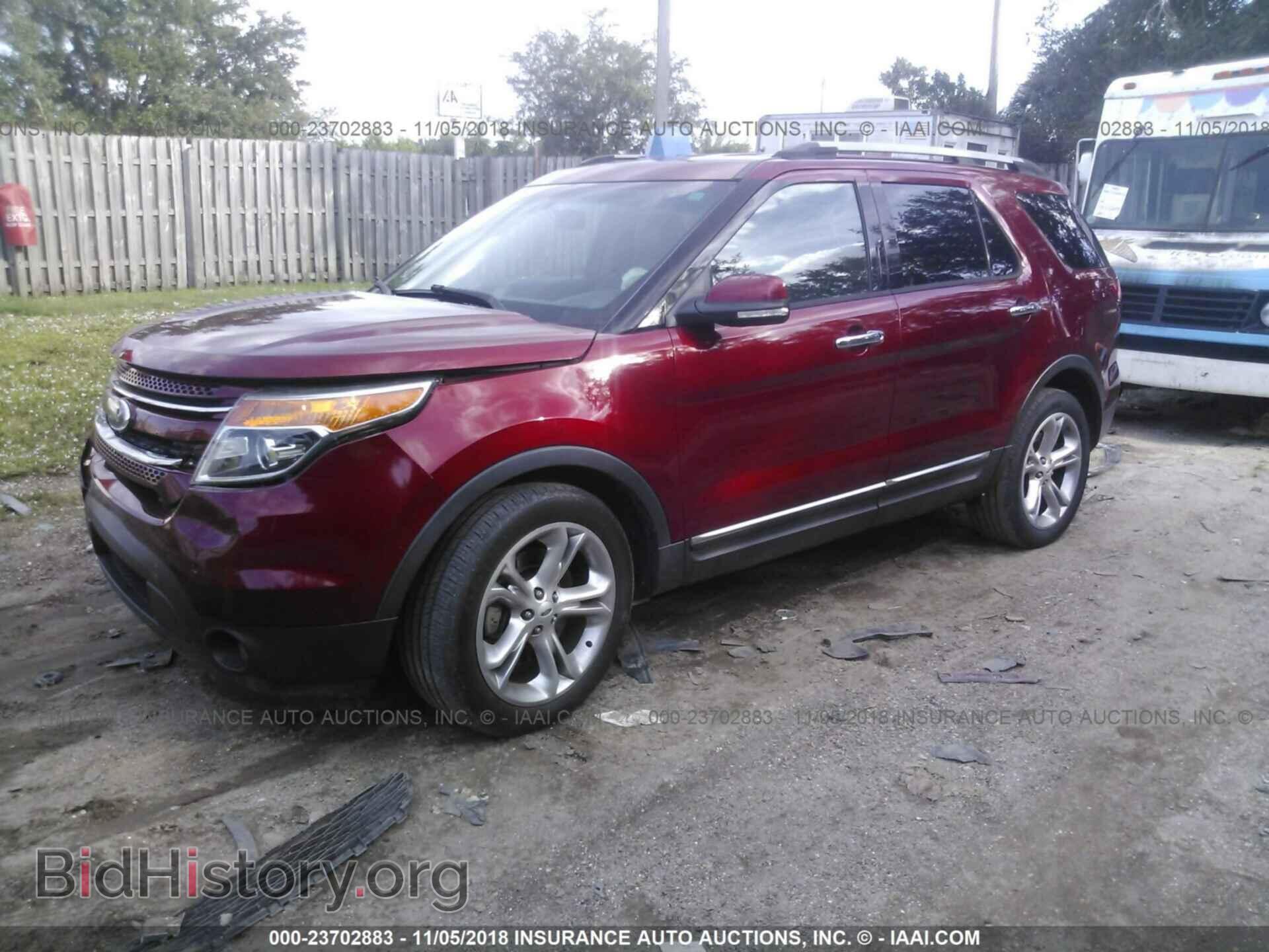 2014 Ford Explorer - VIN: 1FM5K7F85EGB64098 - Фото 2