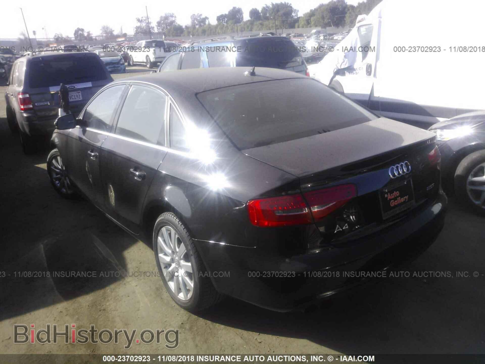 2013 Audi A4 - VIN: WAUAFAFLXDN038058 - Фото 3