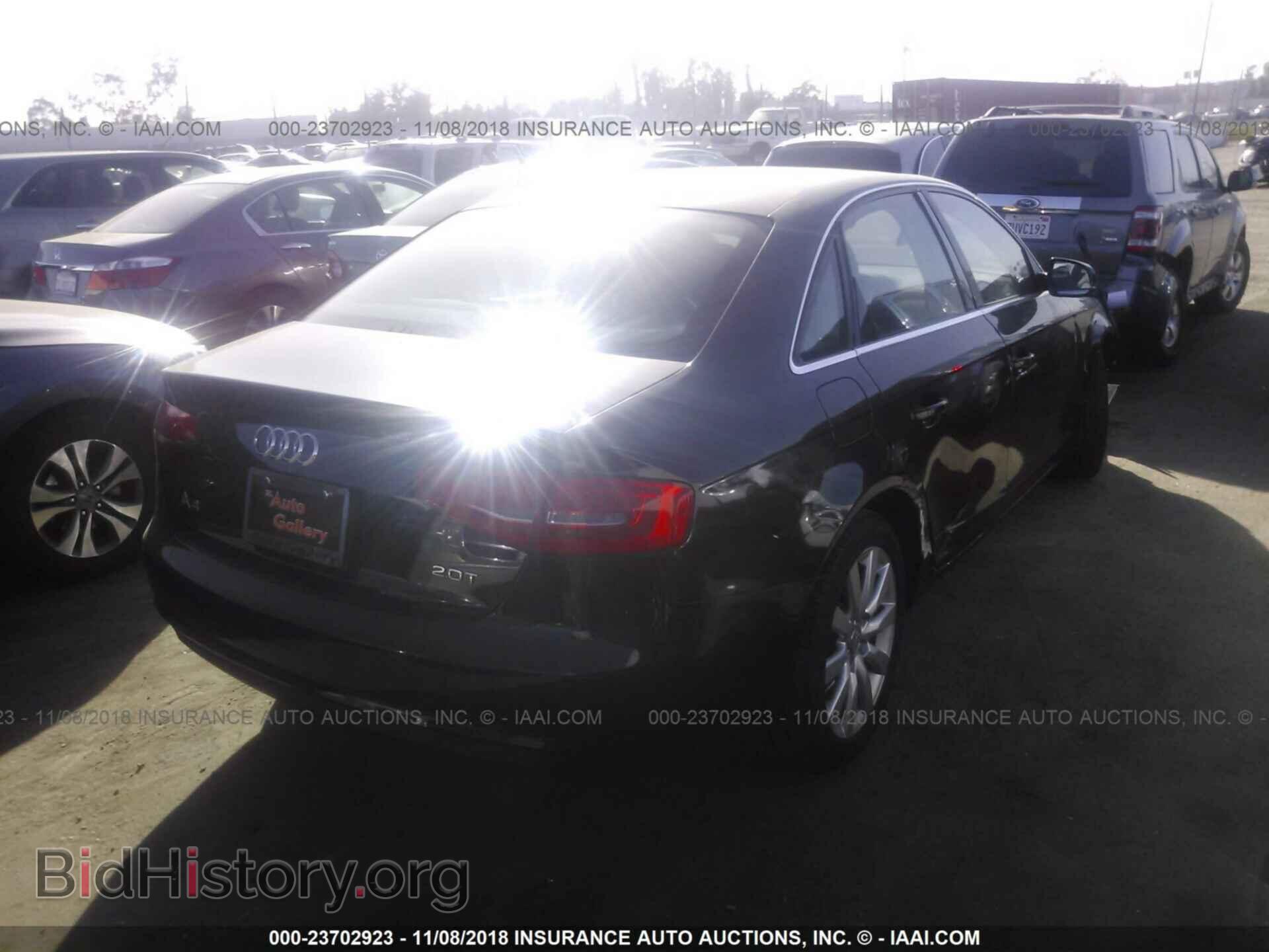 2013 Audi A4 - VIN: WAUAFAFLXDN038058 - Фото 4