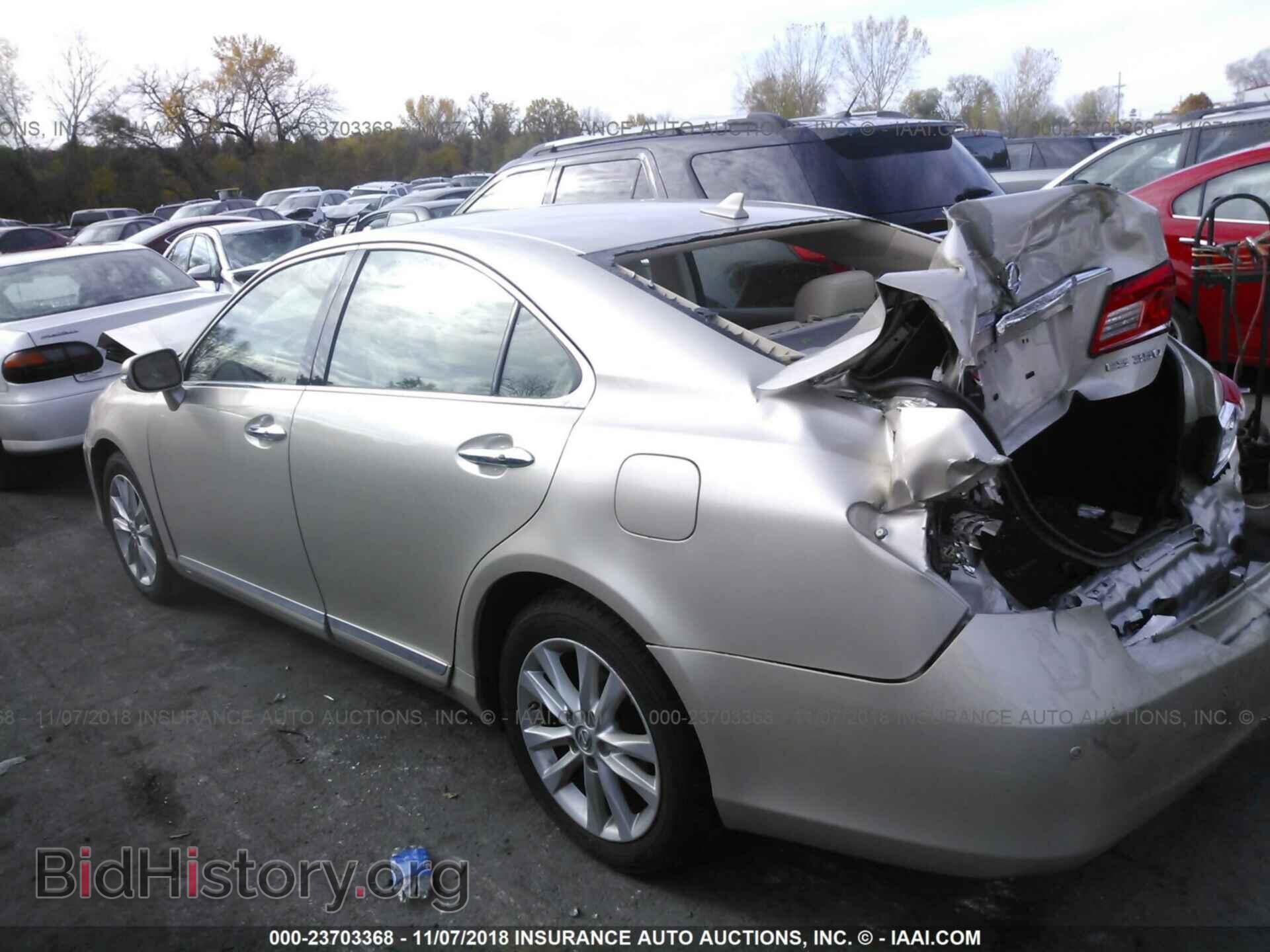 2012 LEXUS ES - VIN: JTHBK1EG1C2496156 - Фото 3
