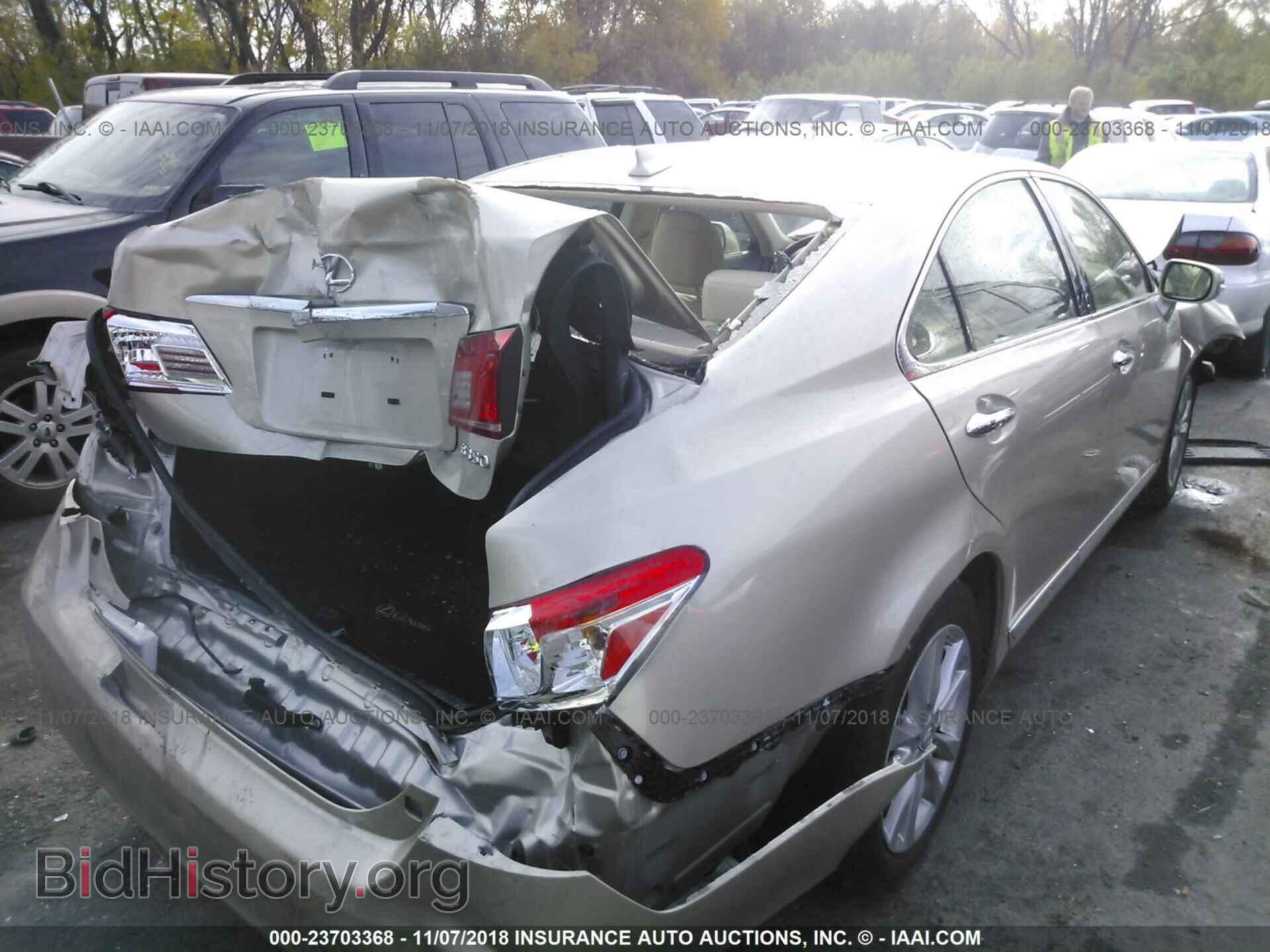 2012 LEXUS ES - VIN: JTHBK1EG1C2496156 - Фото 4