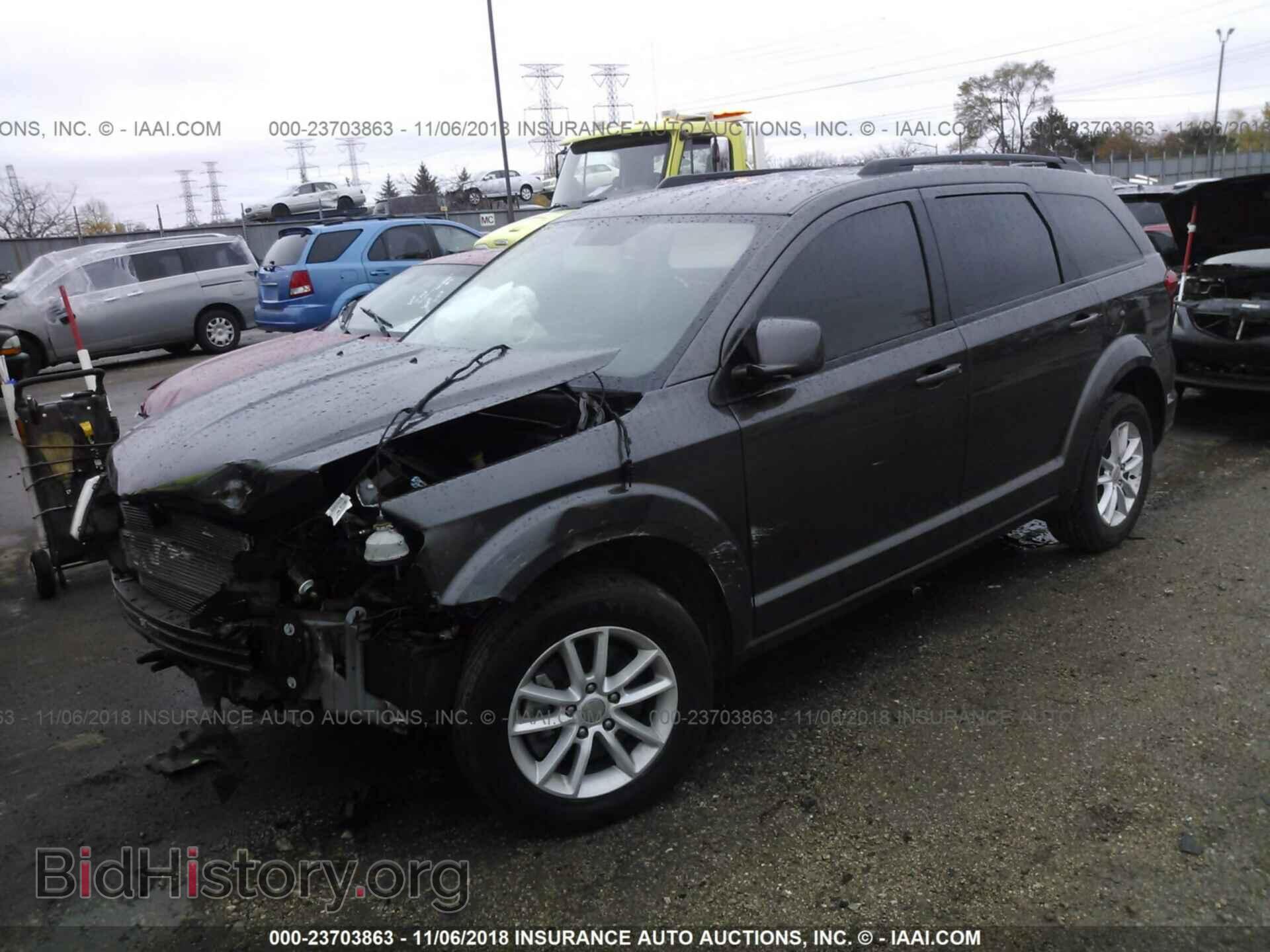 2016 DODGE JOURNEY - VIN: 3C4PDCBG8GT224399 - Фото 2
