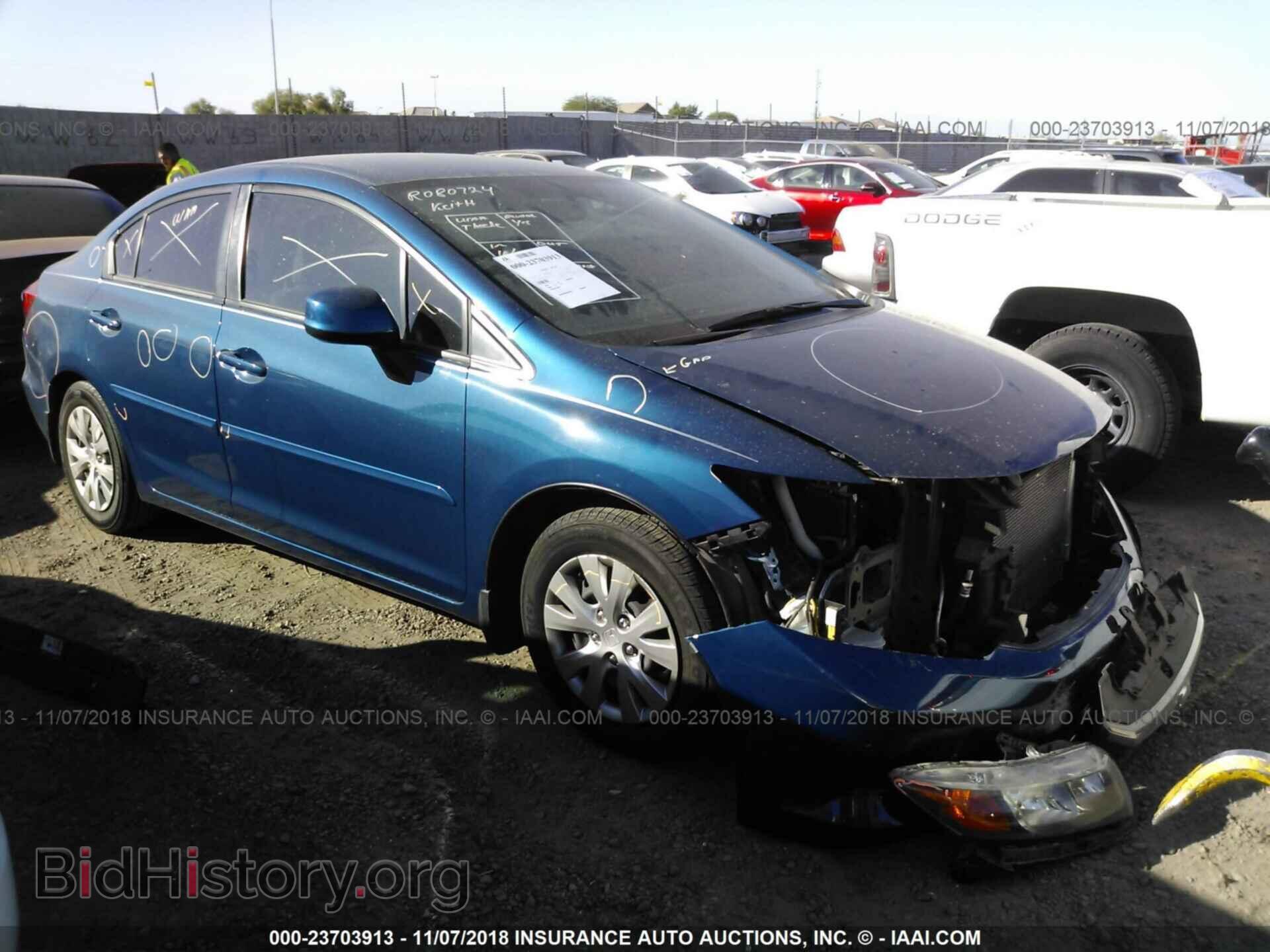 Фотография 2HGFB2F54CH561127 - Honda Civic 2012