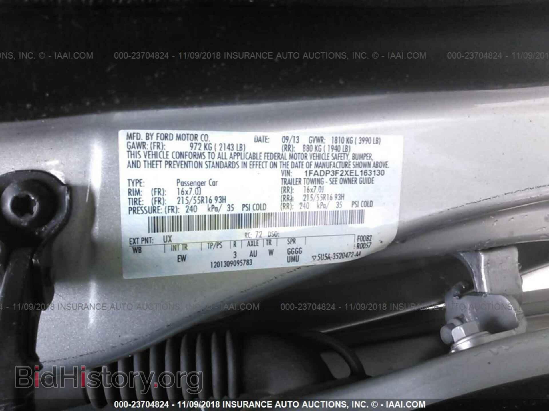 2014 Ford Focus - VIN: 1FADP3F2XEL163130 - Photo 9