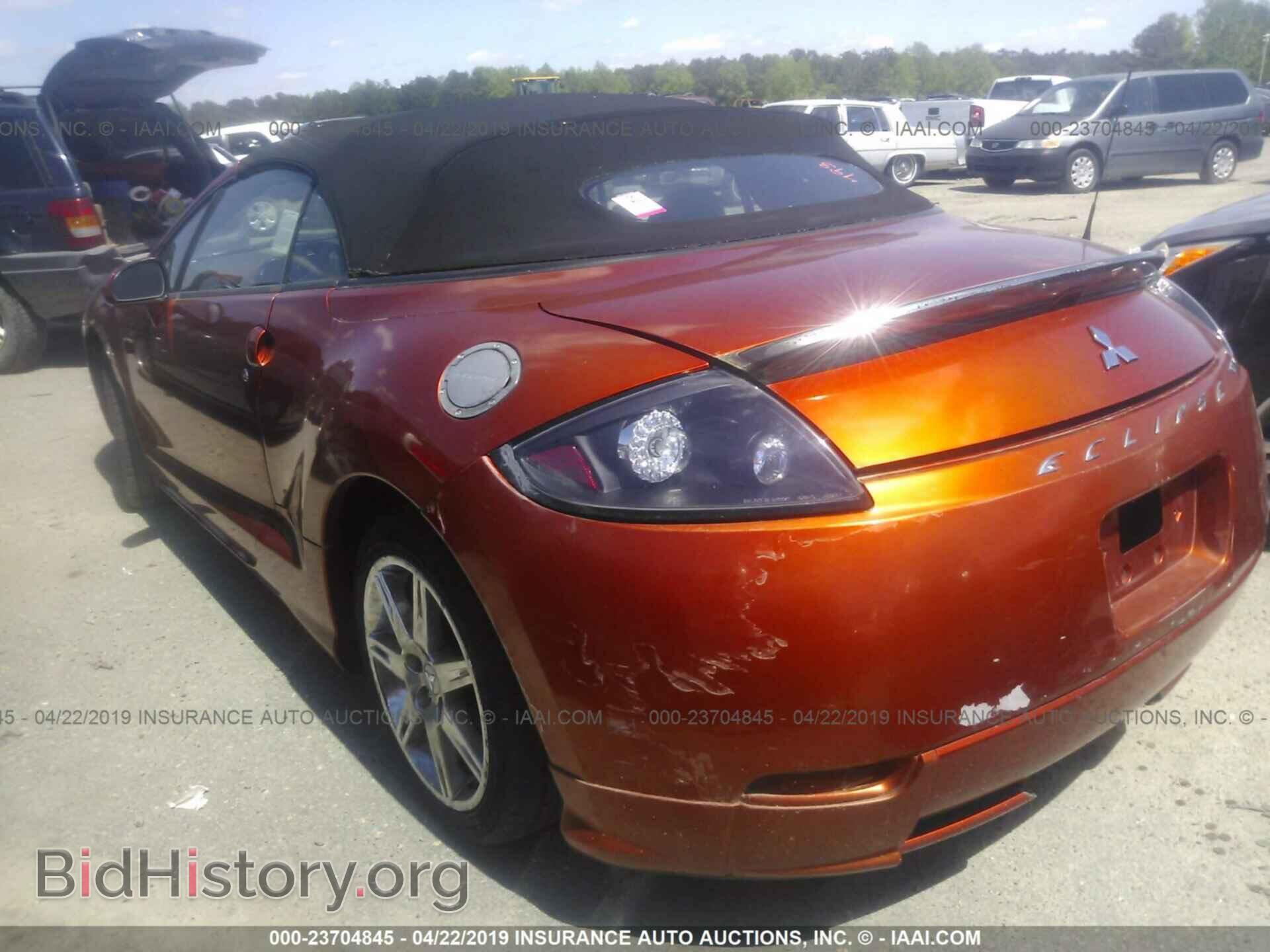 2007 MITSUBISHI ECLIPSE - VIN: 4A3AL35T87E032446 - Фото 3