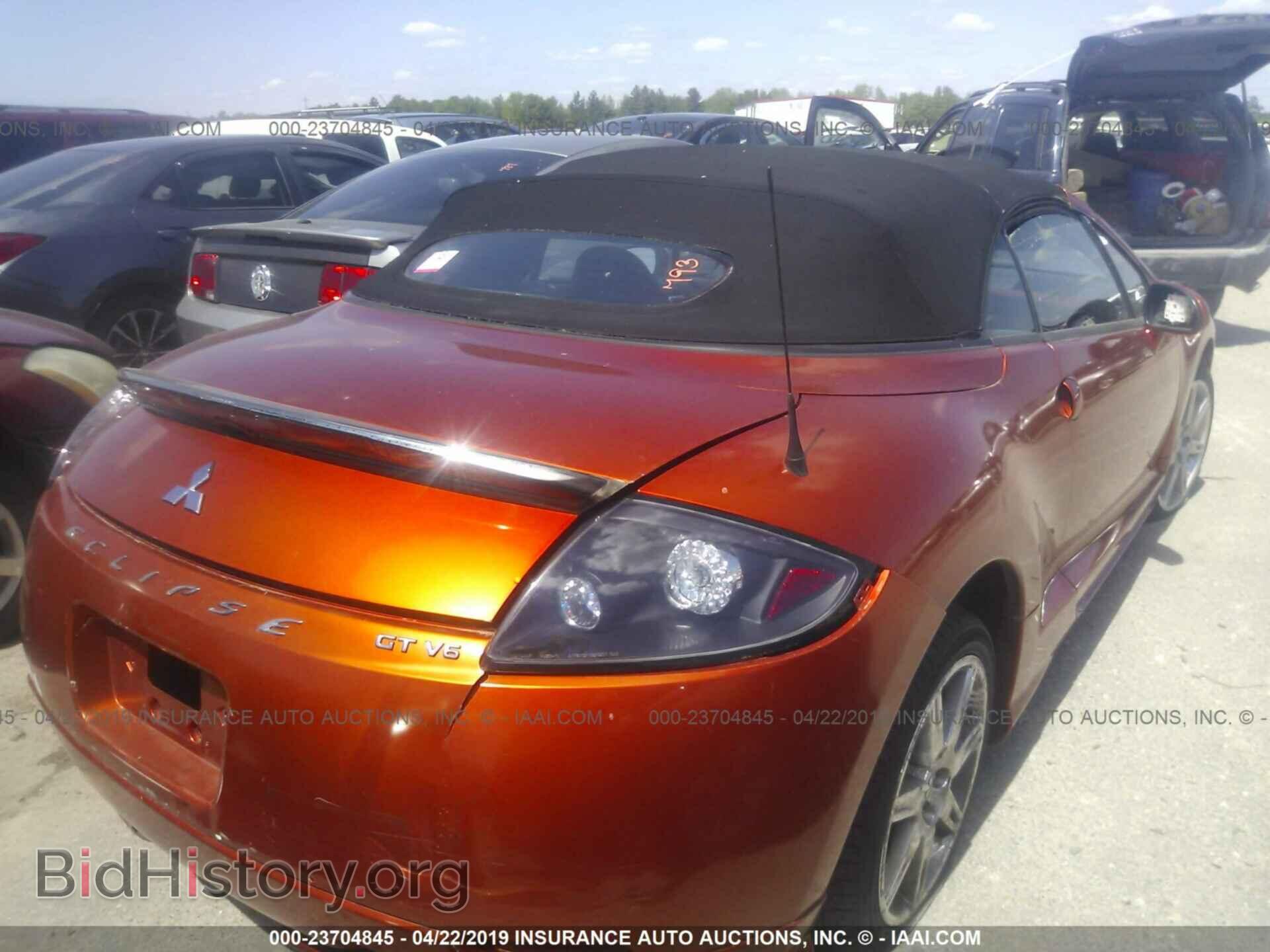 2007 MITSUBISHI ECLIPSE - VIN: 4A3AL35T87E032446 - Фото 4