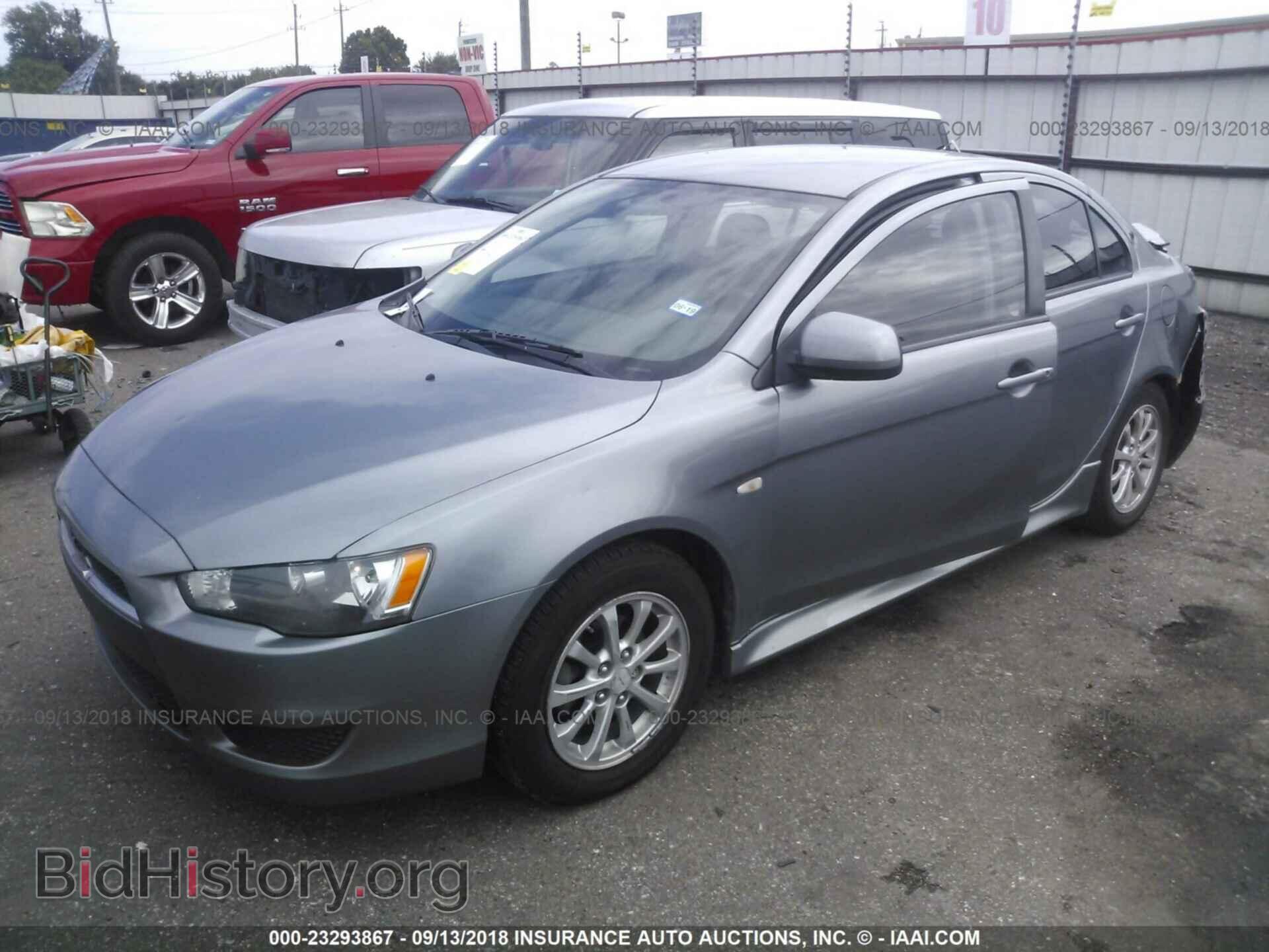 2012 MITSUBISHI LANCER - VIN: JA32V2FW7CU027628 - Фото 2