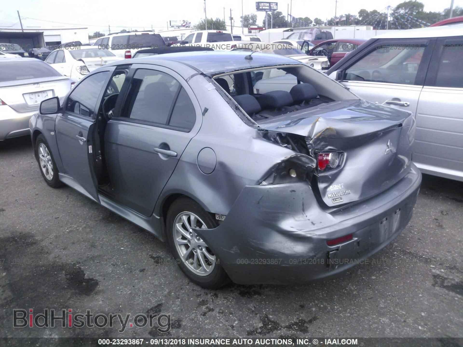 2012 MITSUBISHI LANCER - VIN: JA32V2FW7CU027628 - Фото 3
