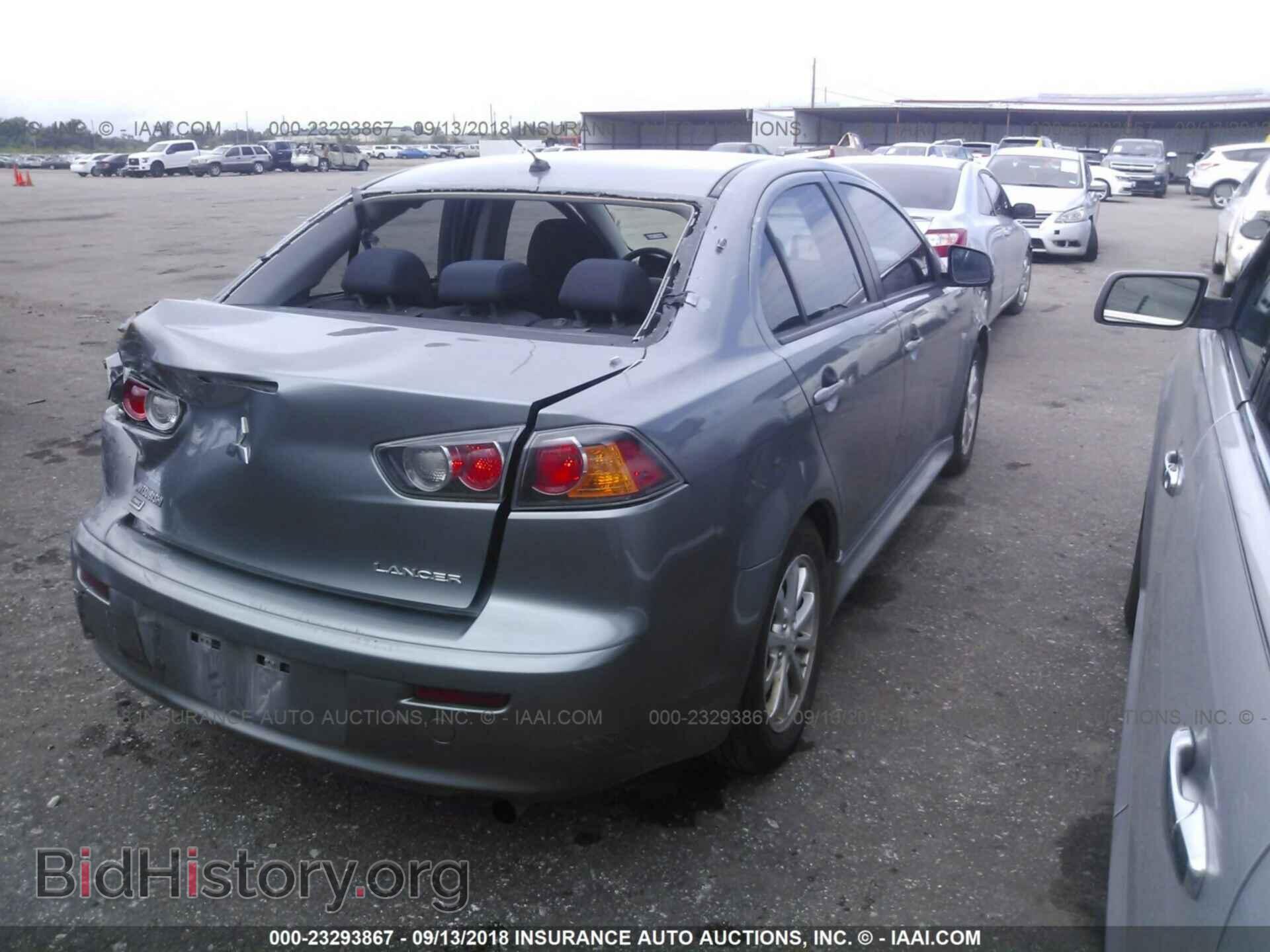 2012 MITSUBISHI LANCER - VIN: JA32V2FW7CU027628 - Фото 4