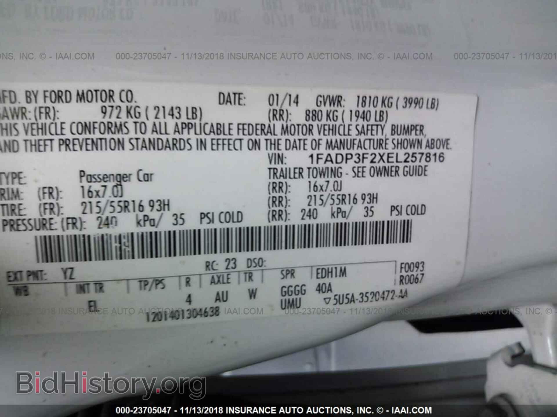 2014 Ford Focus - VIN: 1FADP3F2XEL257816 - Photo 9