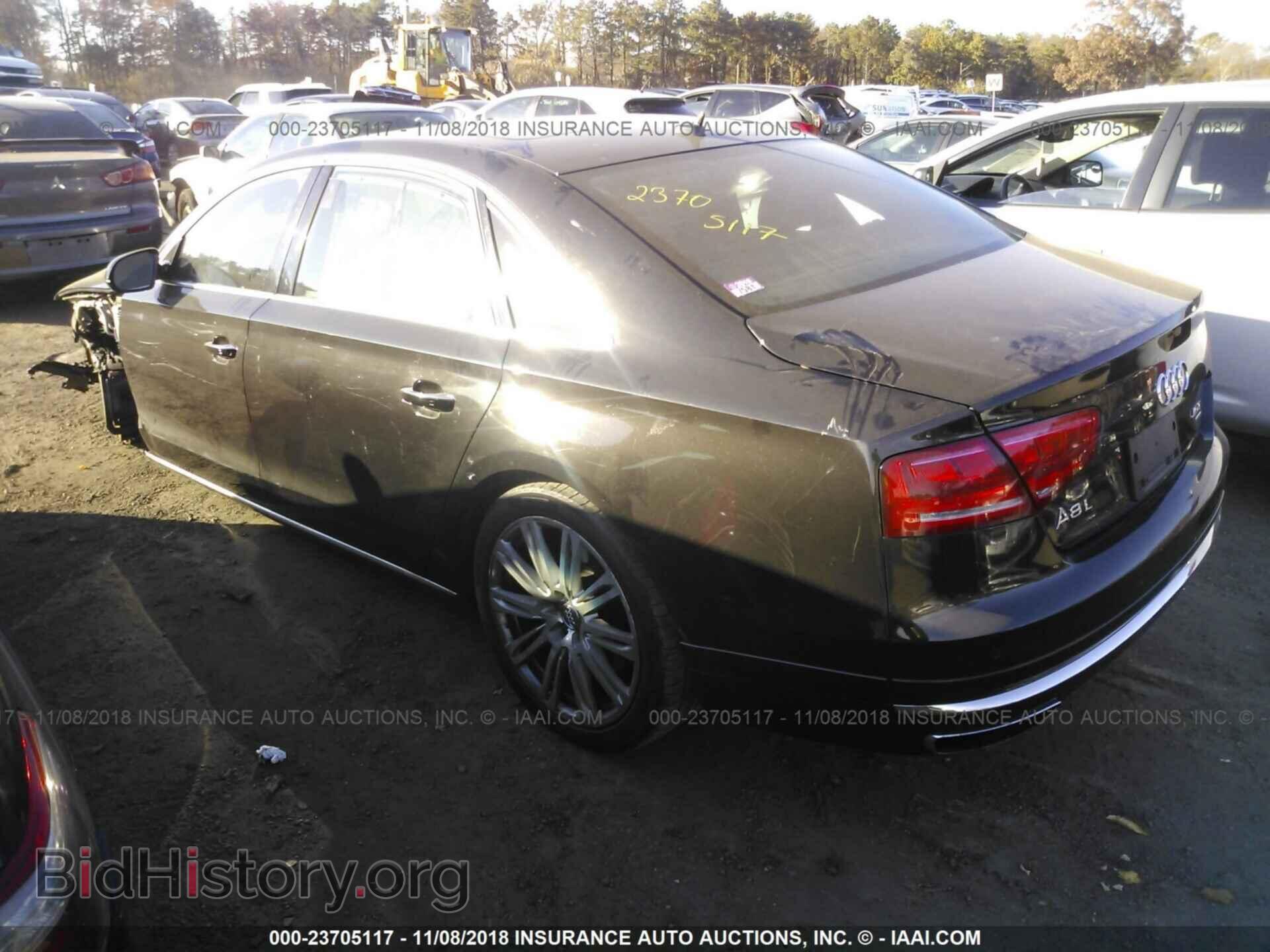 2013 Audi A8 - VIN: WAUR2AFD1DN019888 - Фото 3
