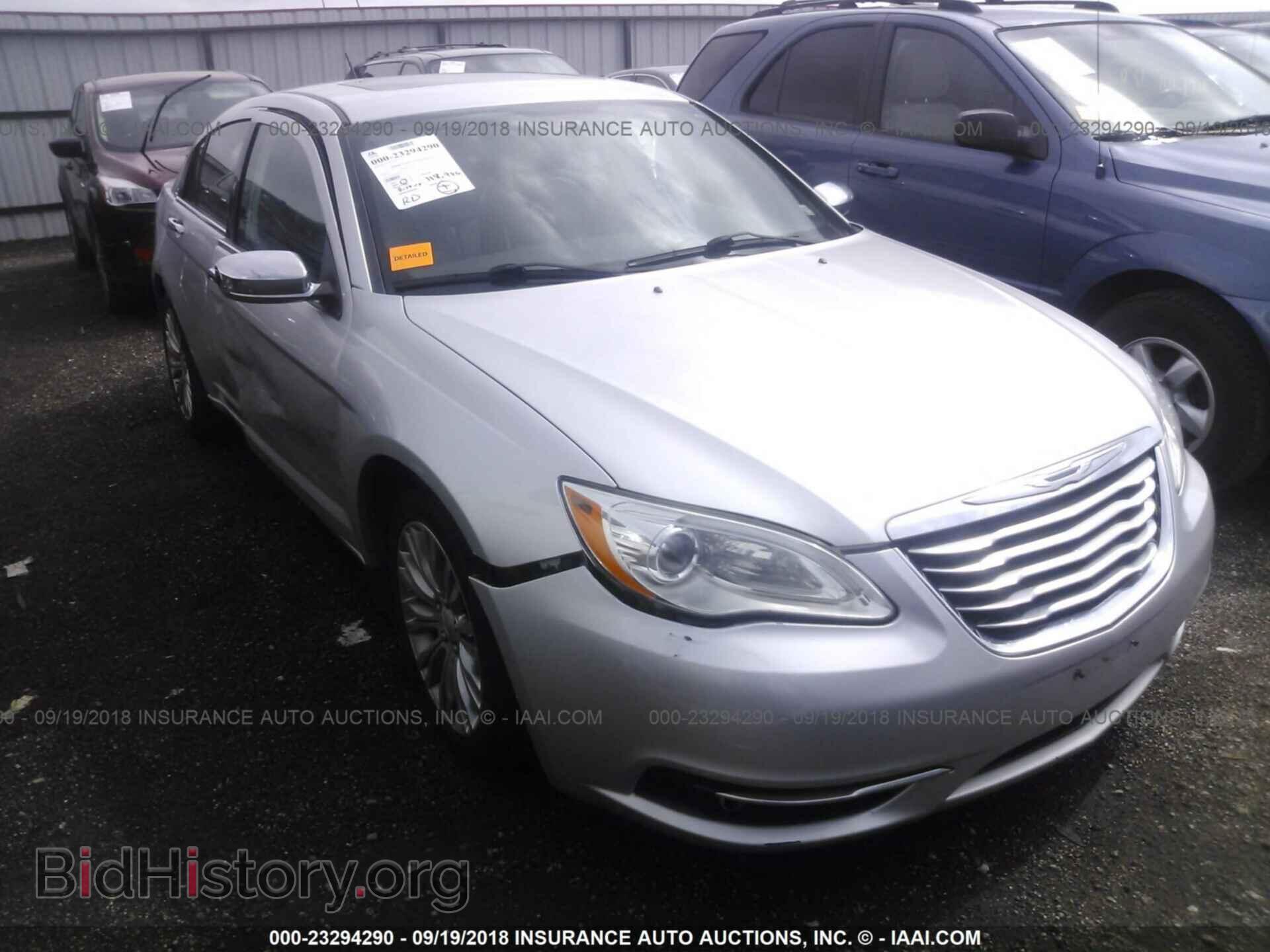 Photo 1C3CCBCB9CN330115 - CHRYSLER 200 2012