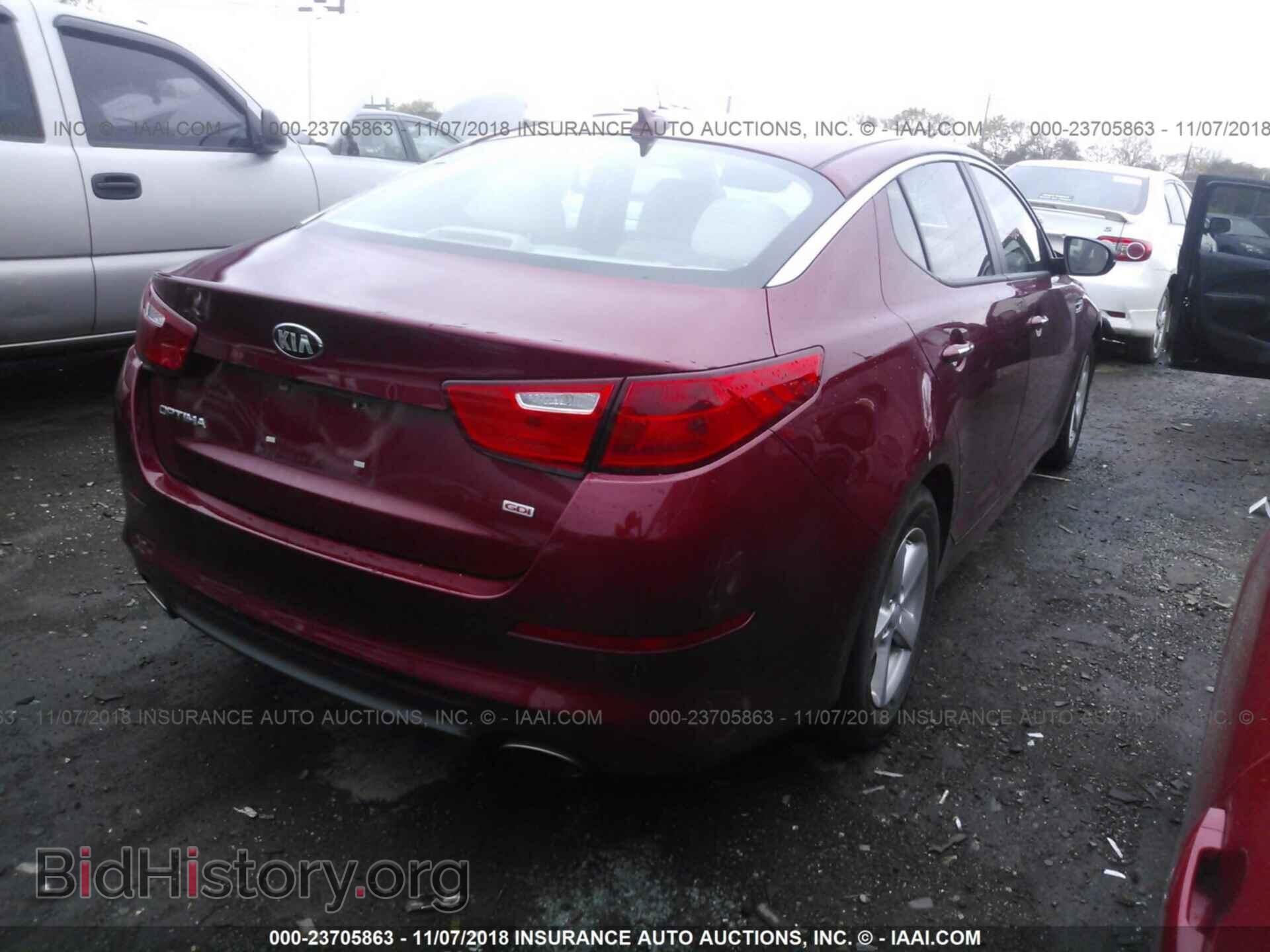 2015 Kia Optima - VIN: 5XXGM4A77FG489123 - Photo 4