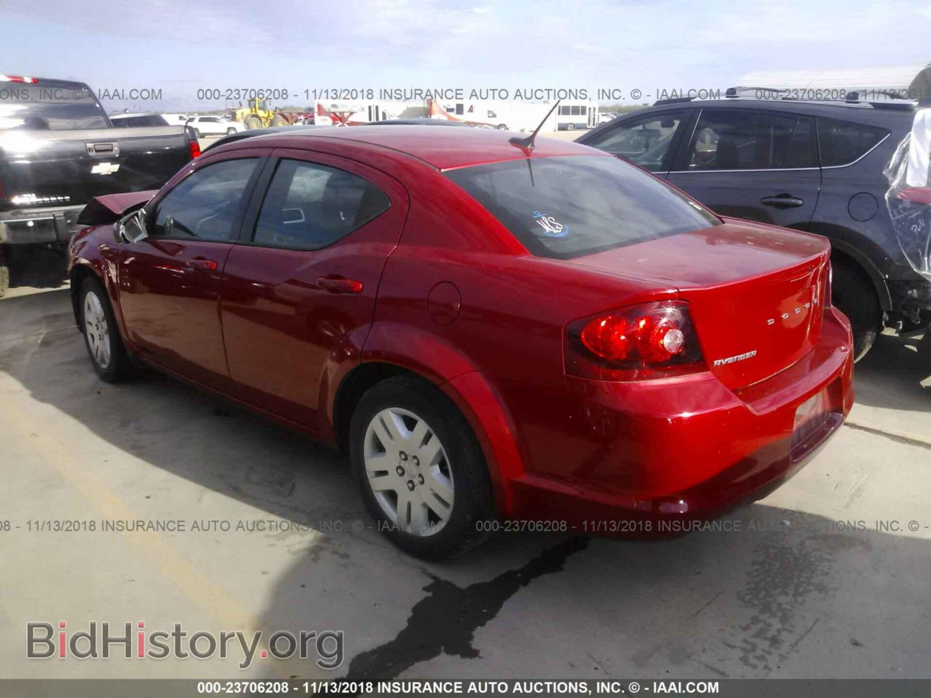 2014 DODGE AVENGER - VIN: 1C3CDZAB5EN200375 - Фото 3