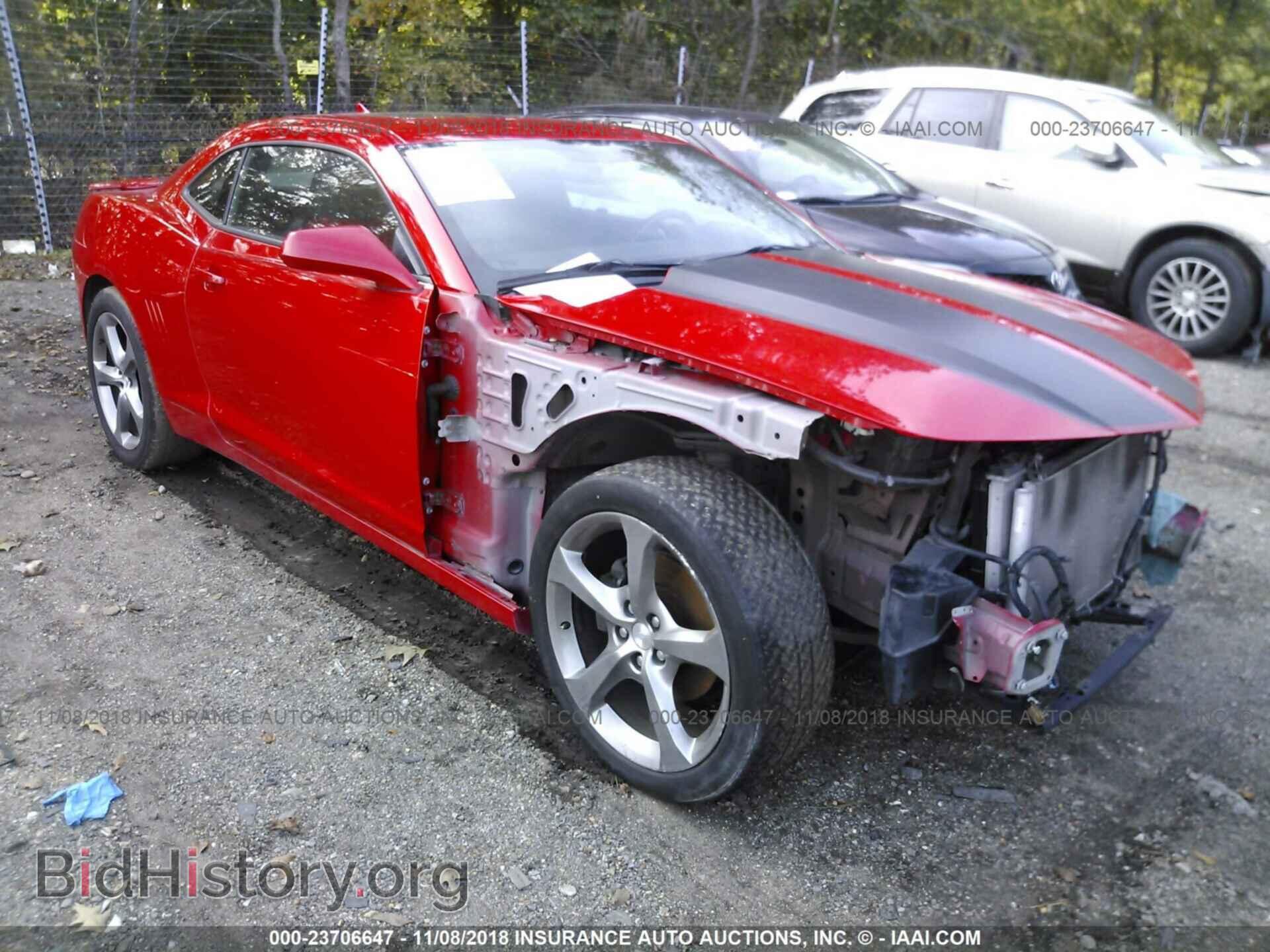 Фотография 2G1FB1E31E9230018 - CHEVROLET CAMARO 2014