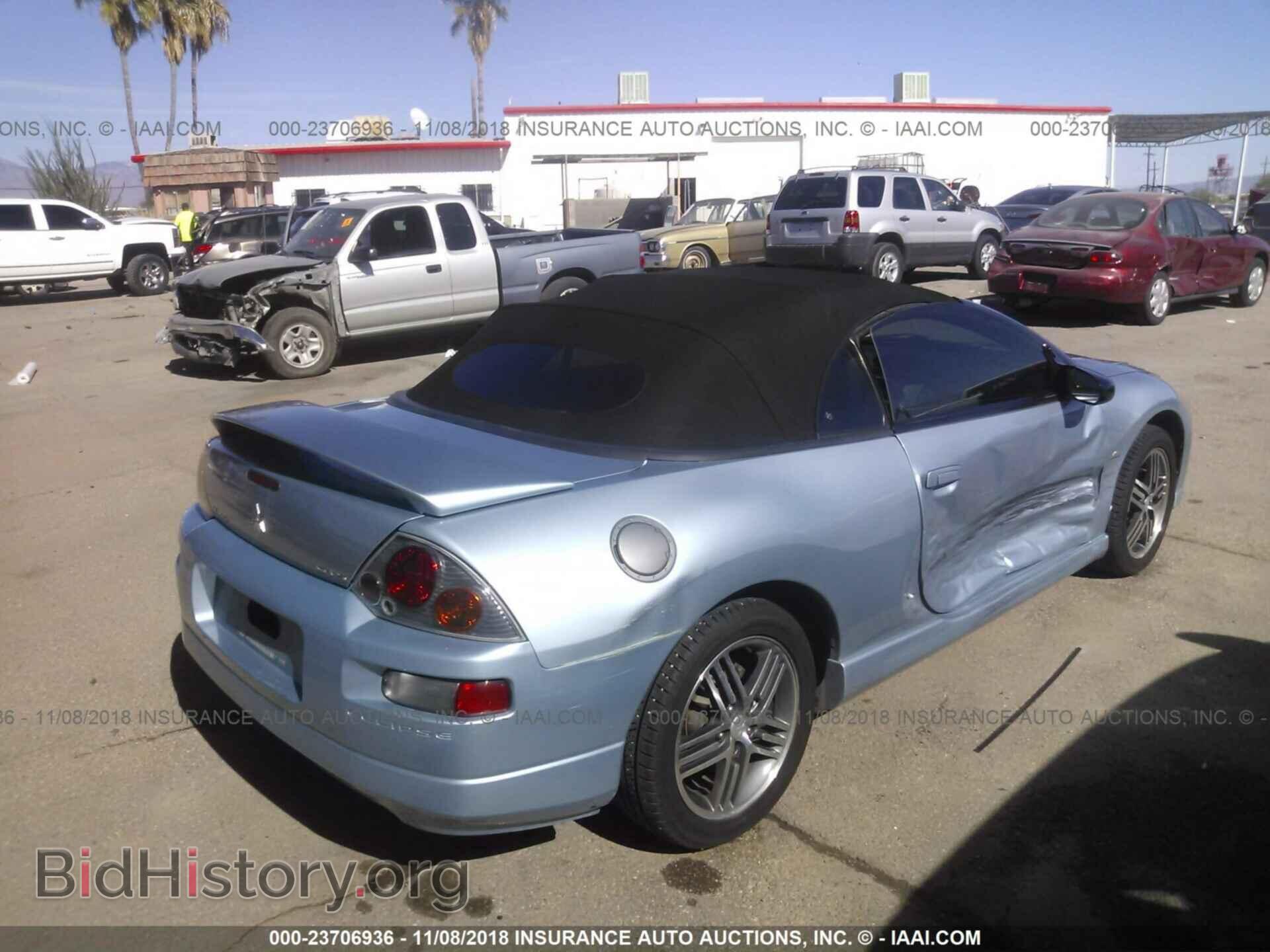 2004 MITSUBISHI ECLIPSE - VIN: 4A3AE75H24E118389 - Фото 4