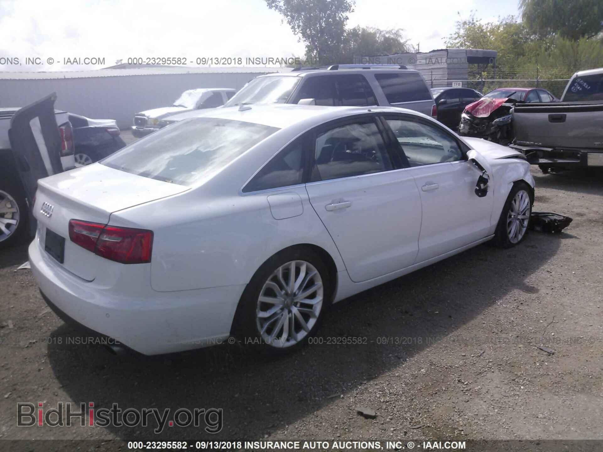 2013 AUDI A6 - VIN: WAUDFAFC2DN109878 - Фото 4