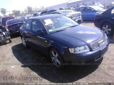2005 Audi A4, blue — VIN WAULC68E45A117280, IAAI