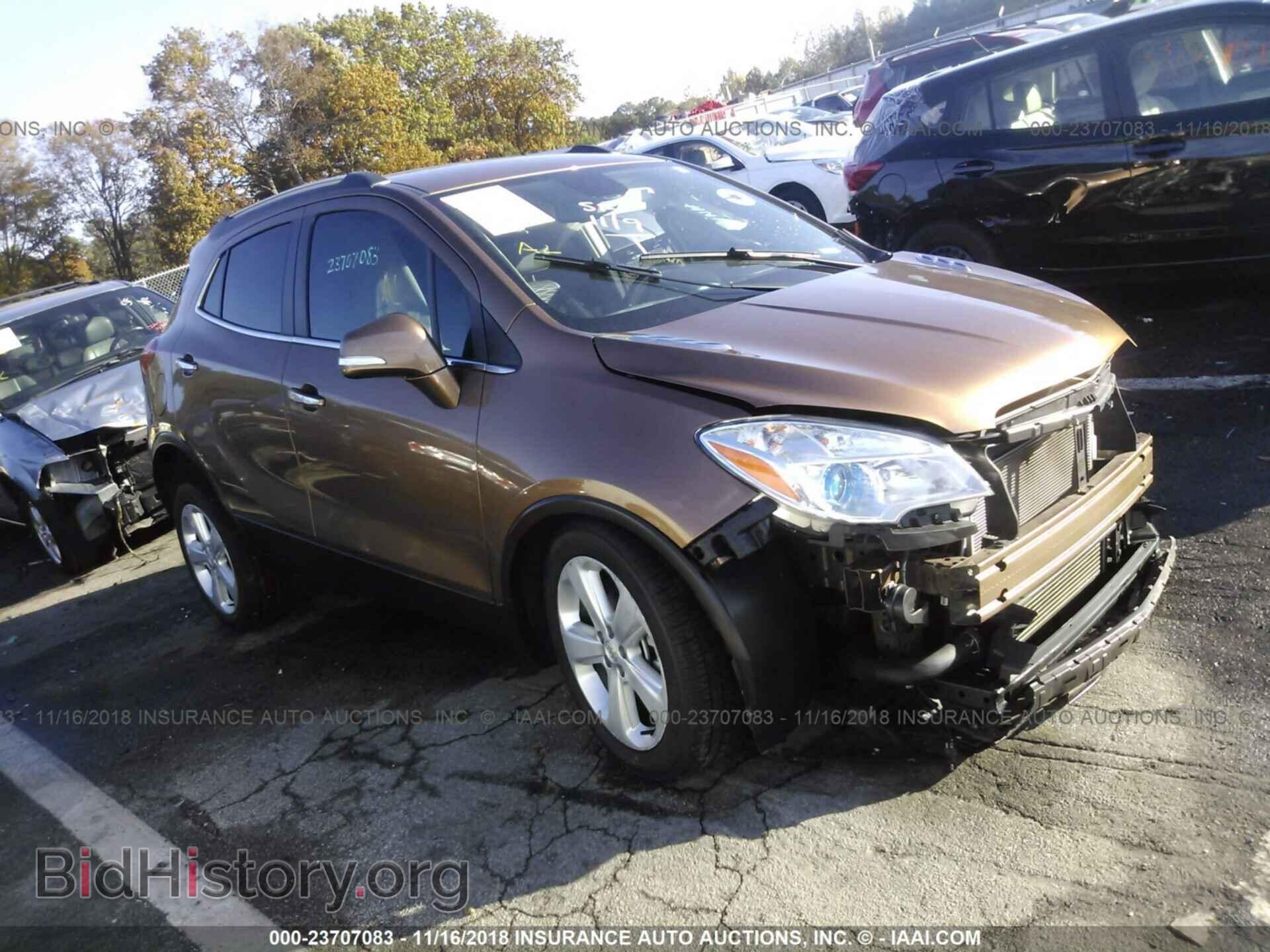 Фотография KL4CJASB6GB725657 - BUICK ENCORE 2016