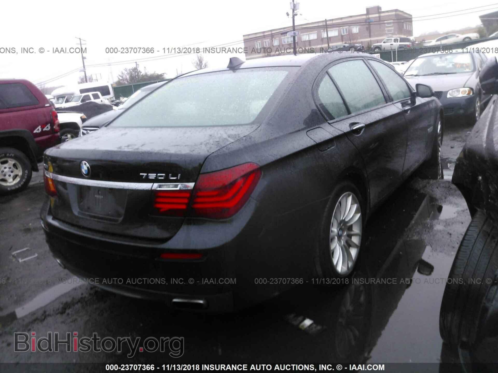 2013 BMW 750 - VIN: WBAYF8C55DD140080 - Фото 4