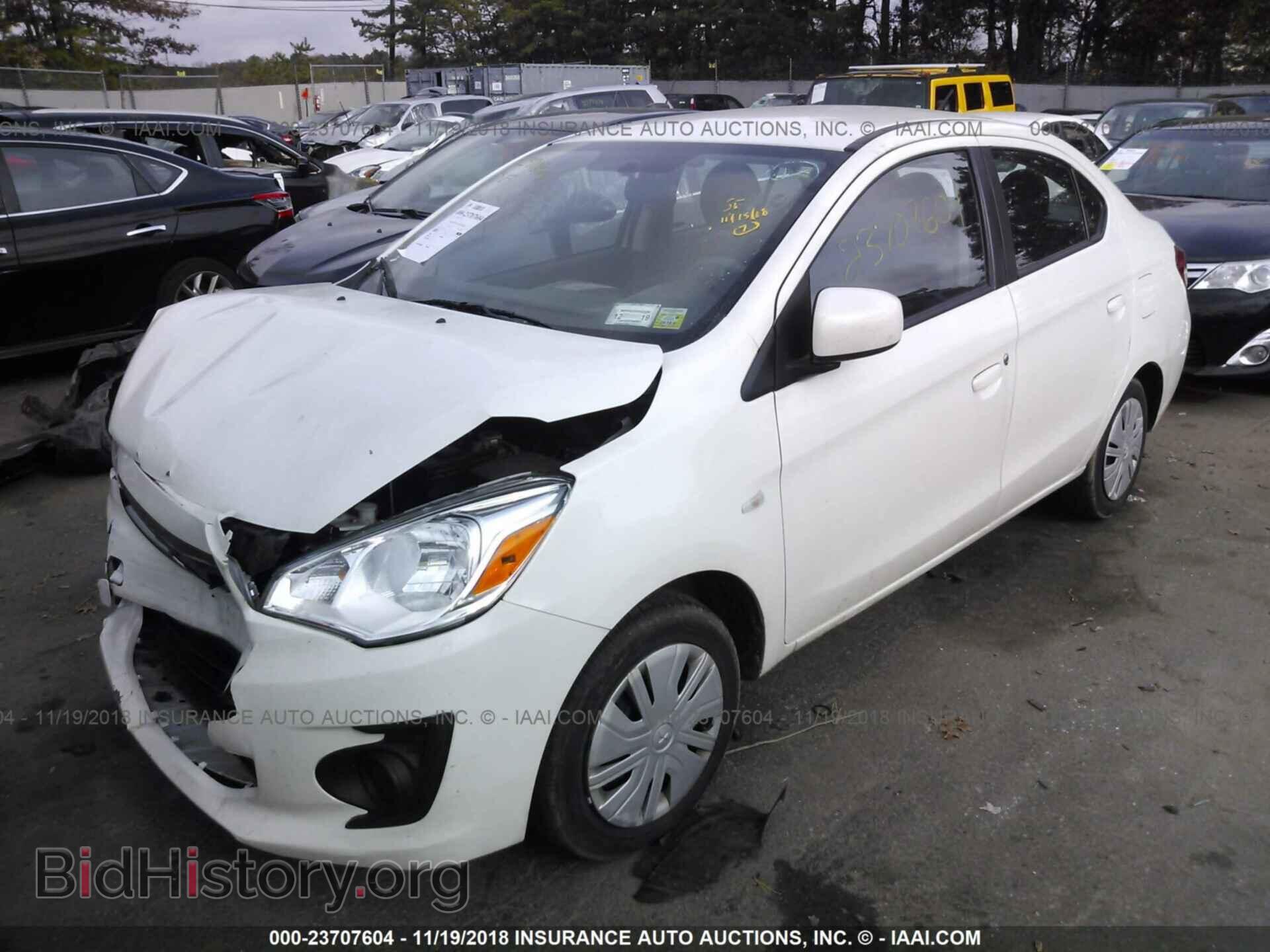 2017 MITSUBISHI MIRAGE - VIN: ML32F3FJ0HH002100 - Фото 2