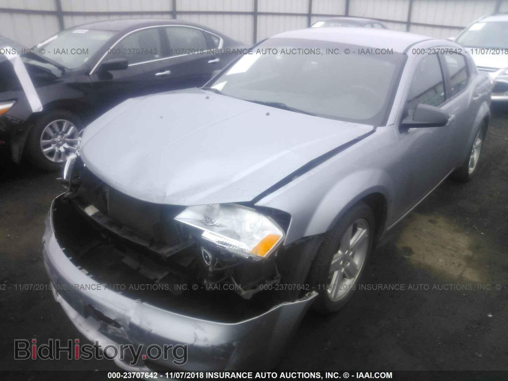 2013 Dodge Avenger - VIN: 1C3CDZAB1DN644741 - Фото 2