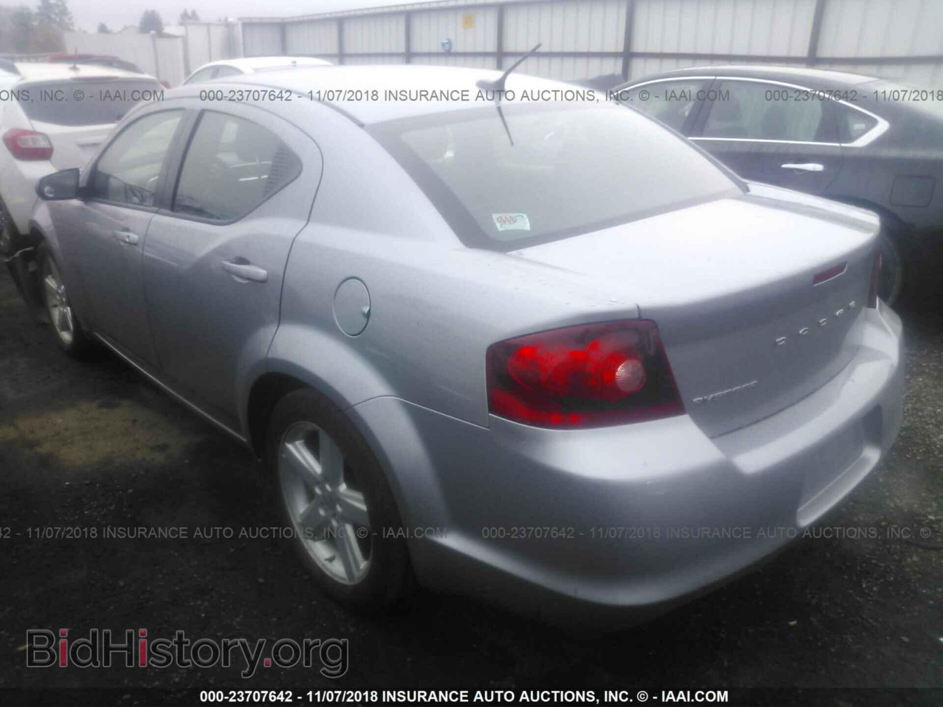 2013 Dodge Avenger - VIN: 1C3CDZAB1DN644741 - Фото 3