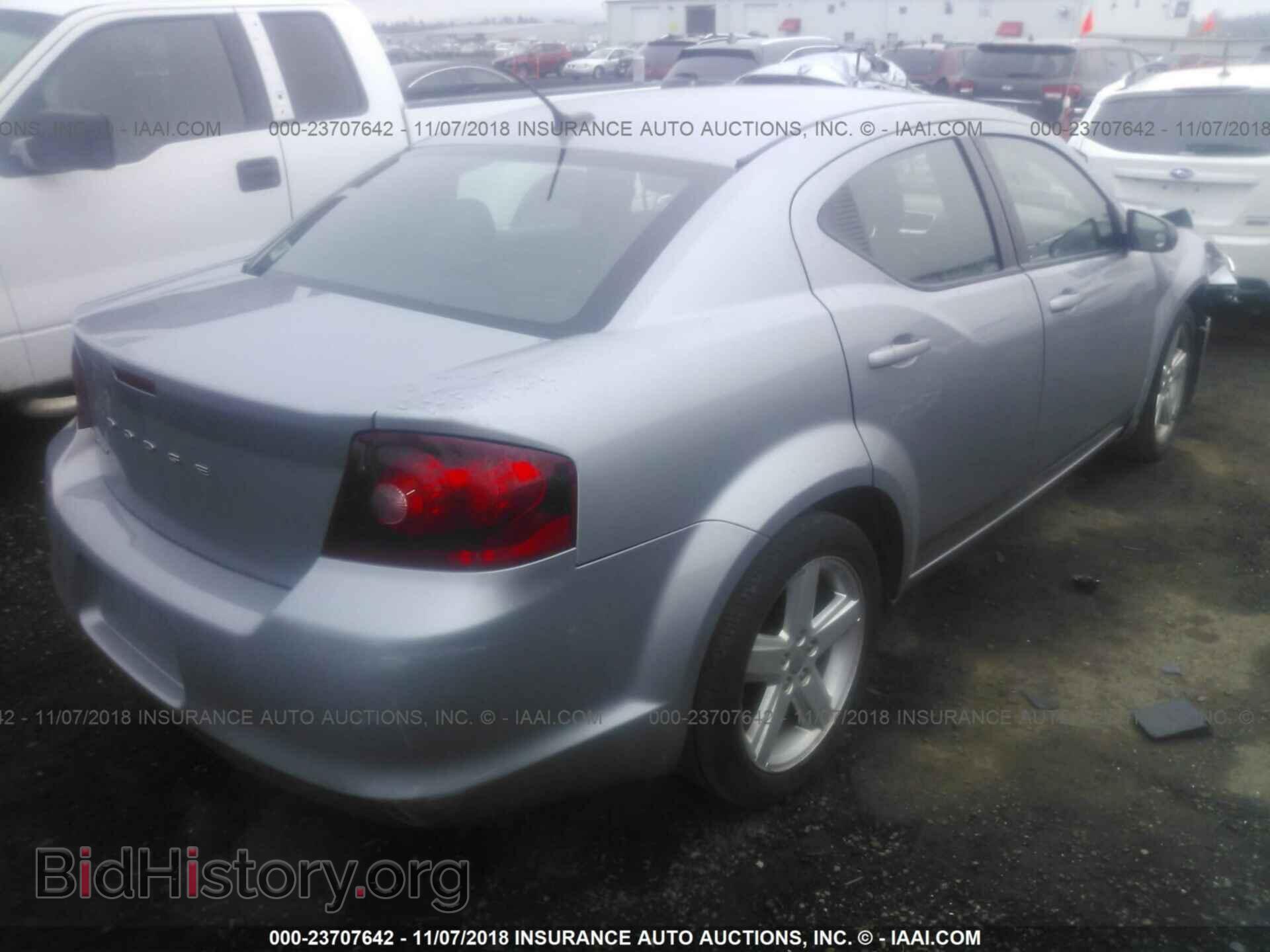 2013 Dodge Avenger - VIN: 1C3CDZAB1DN644741 - Фото 4