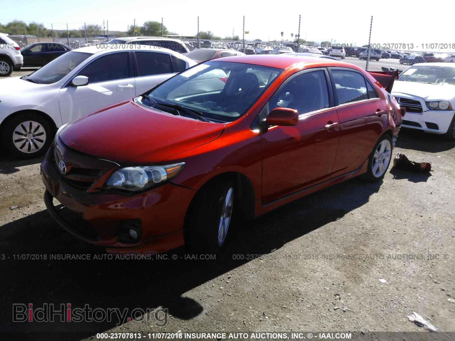2013 Toyota Corolla - VIN: 2T1BU4EE2DC066764 - Фото 2