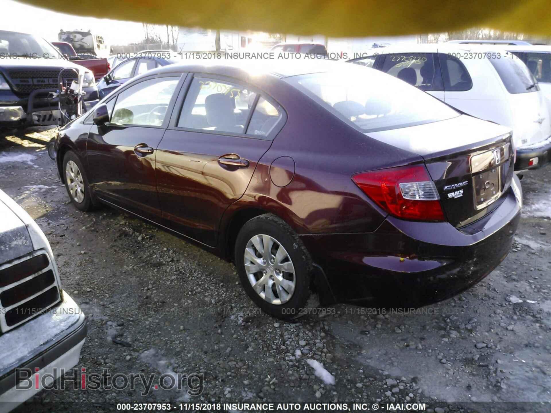 2012 Honda Civic - VIN: 19XFB2F57CE049422 - Фото 3