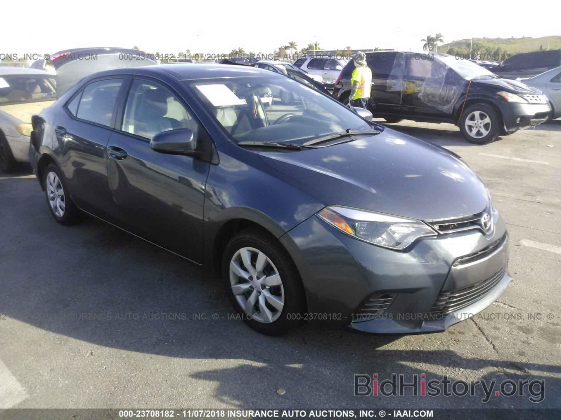 Photo 2T1BURHE6FC372278 - TOYOTA COROLLA 2015